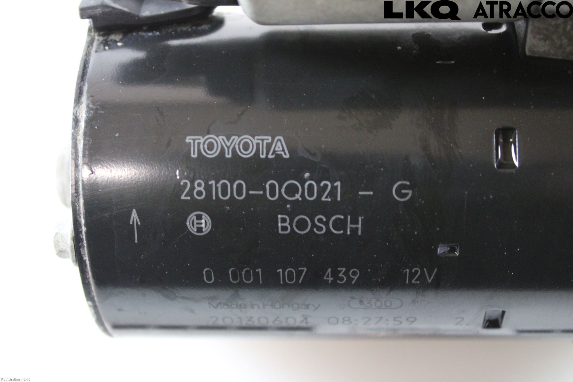 Toyota AYGO 06-14 Startmotor