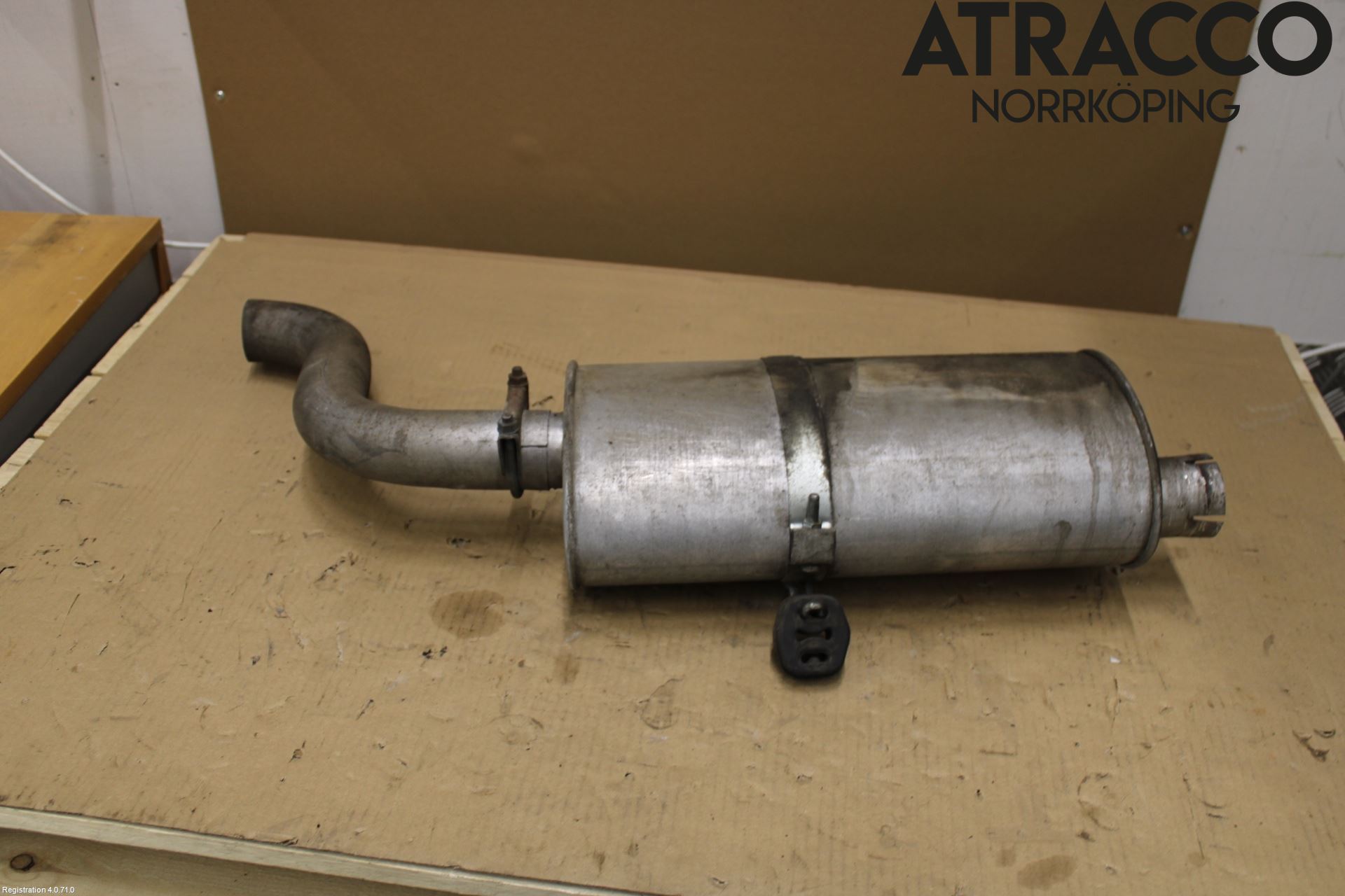 Volvo 940 91-98 Avgas Bakre Dämpare