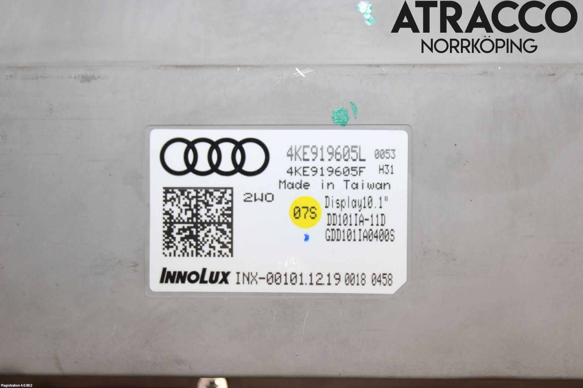 Audi E-TRON, S GE 19- Multifunktionsdisplay