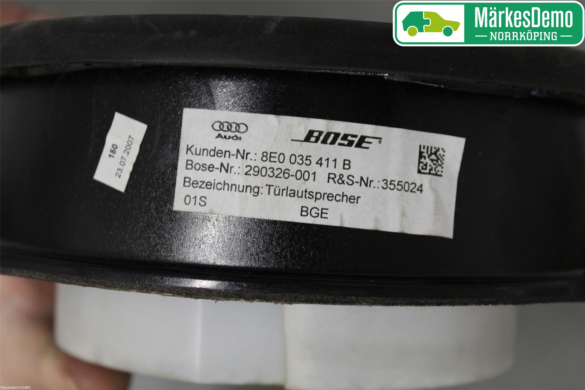 Audi A4/S4 05-07 Högtalare