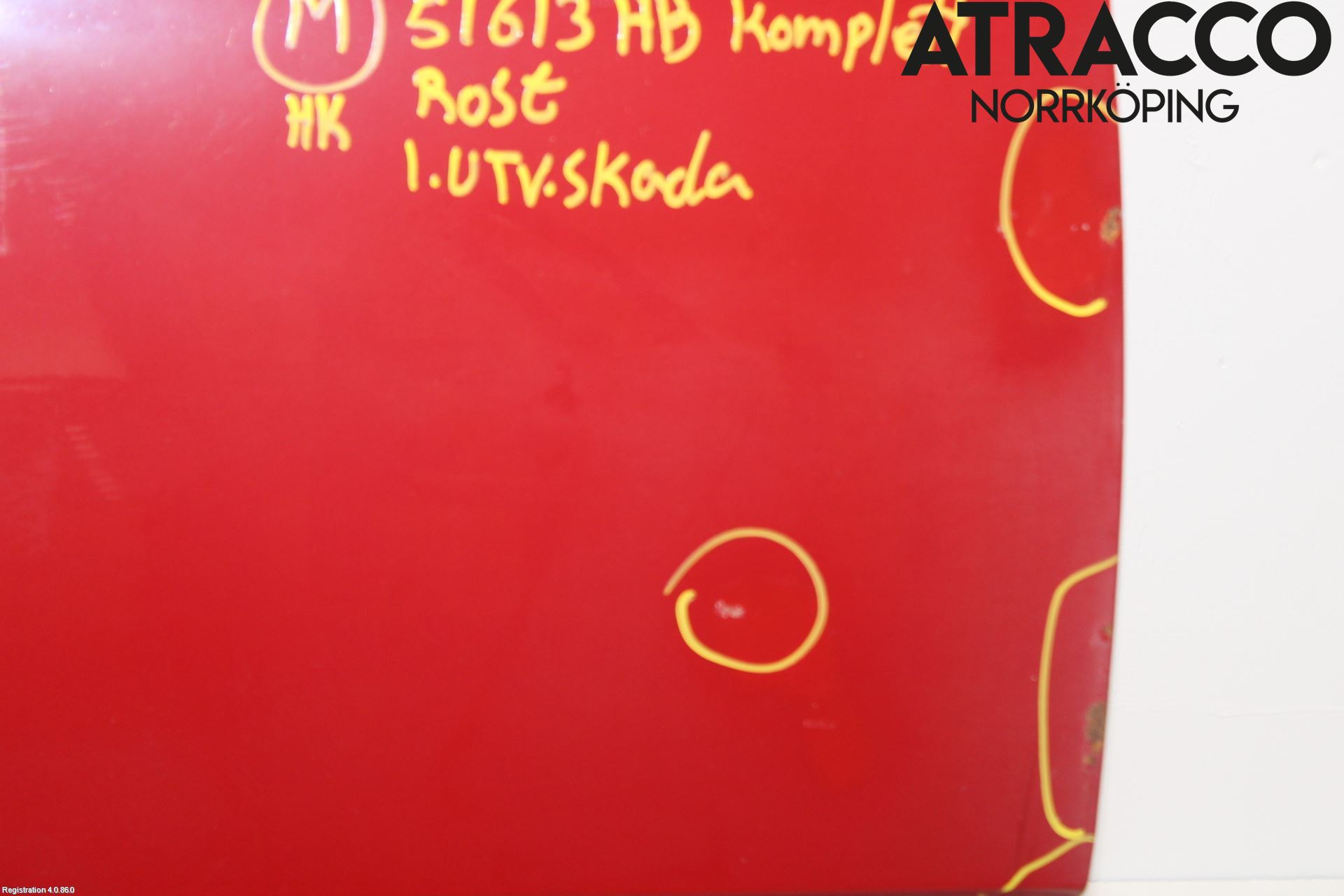 Volvo 740 84-87 Dörr Bak Höger