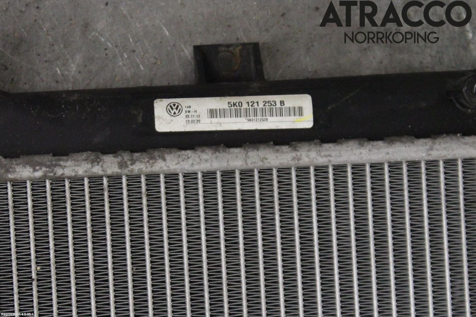 Volkswagen VW PASSAT 11-14 Kylare Man