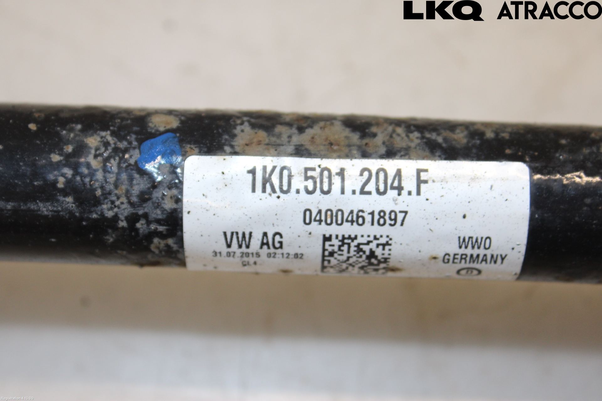 Volkswagen VW TIGUAN 07-16 Drivaxel Bak Höger