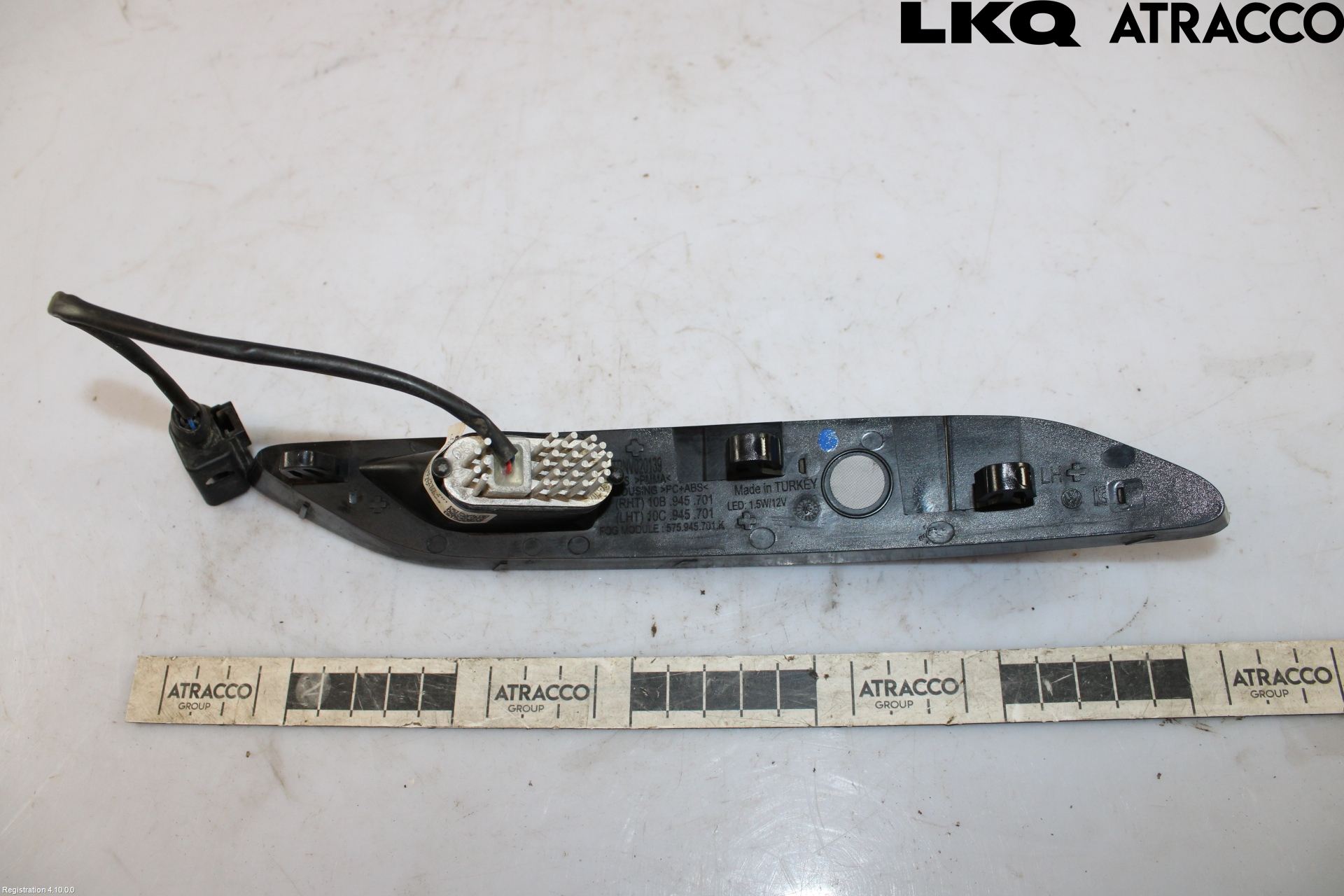 Volkswagen VW ID.3 21- Dimljus/Reflex Bak