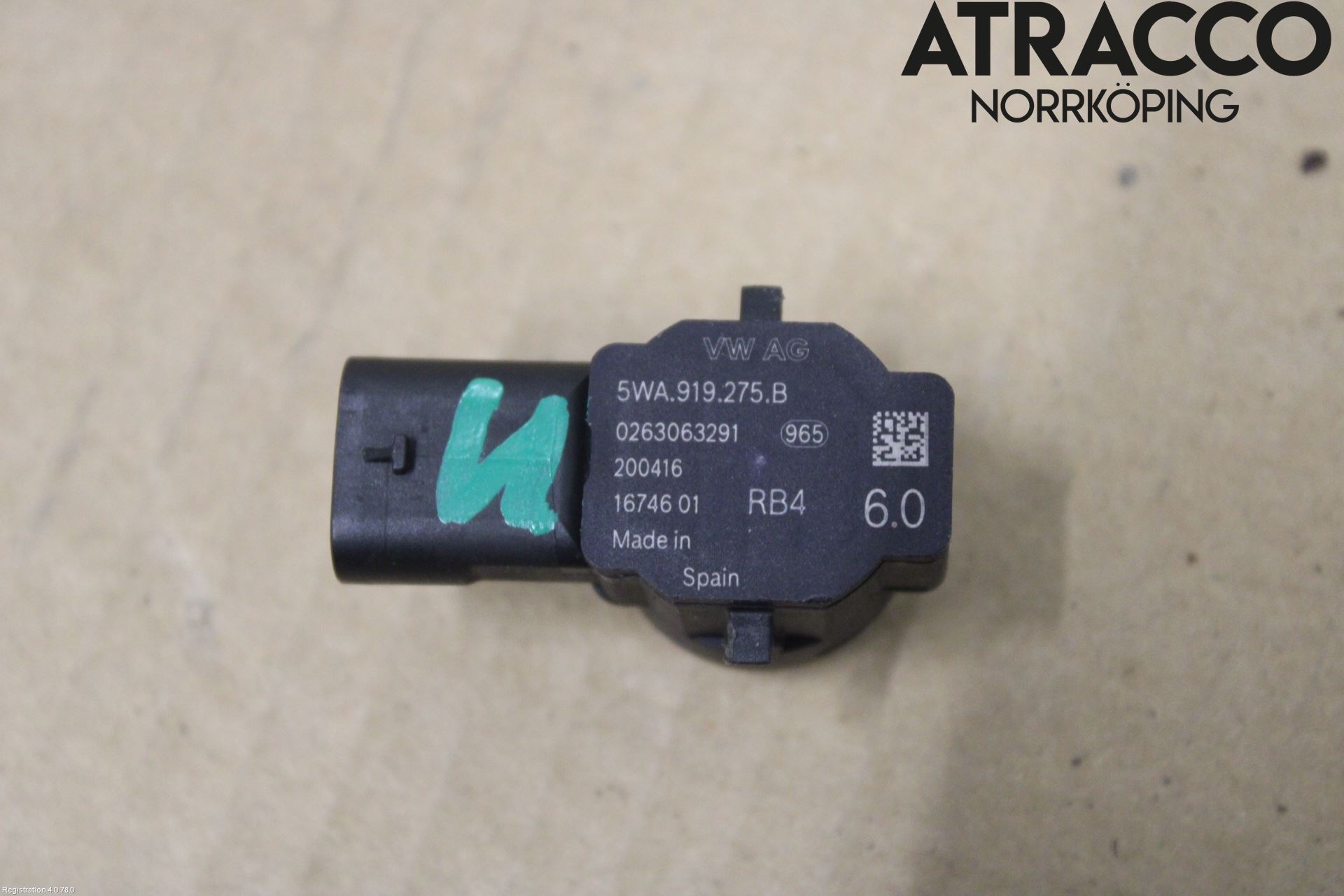 Skoda OCTAVIA (NX) 20- Parkeringshjälp Backsensor