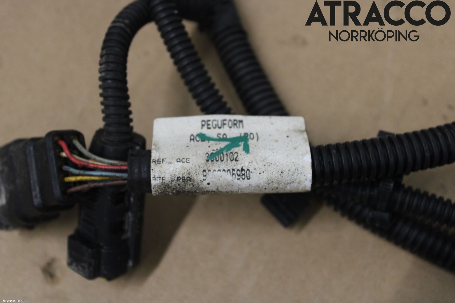 Citroen C4 GRAND PICASSO 07-13 Parkeringshjälp Backsensor