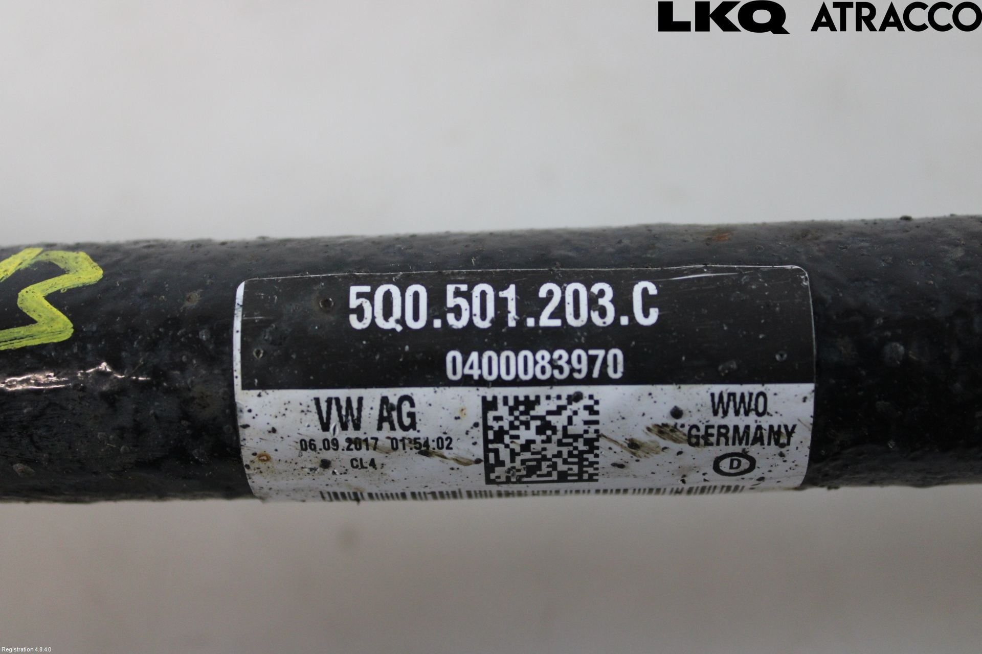 Seat ATECA 16->> Drivaxel Bak Vänster