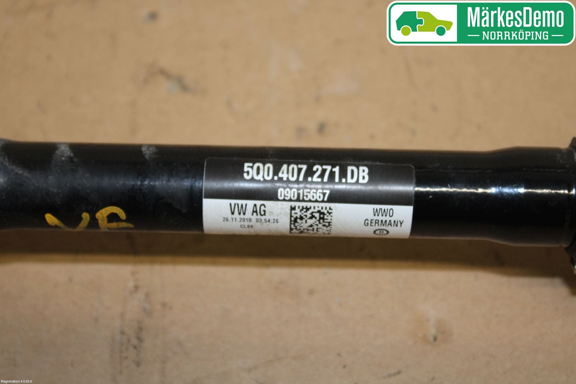 Volkswagen VW GOLF / E-GOLF VII 13-20 Drivaxel Fram Vänster