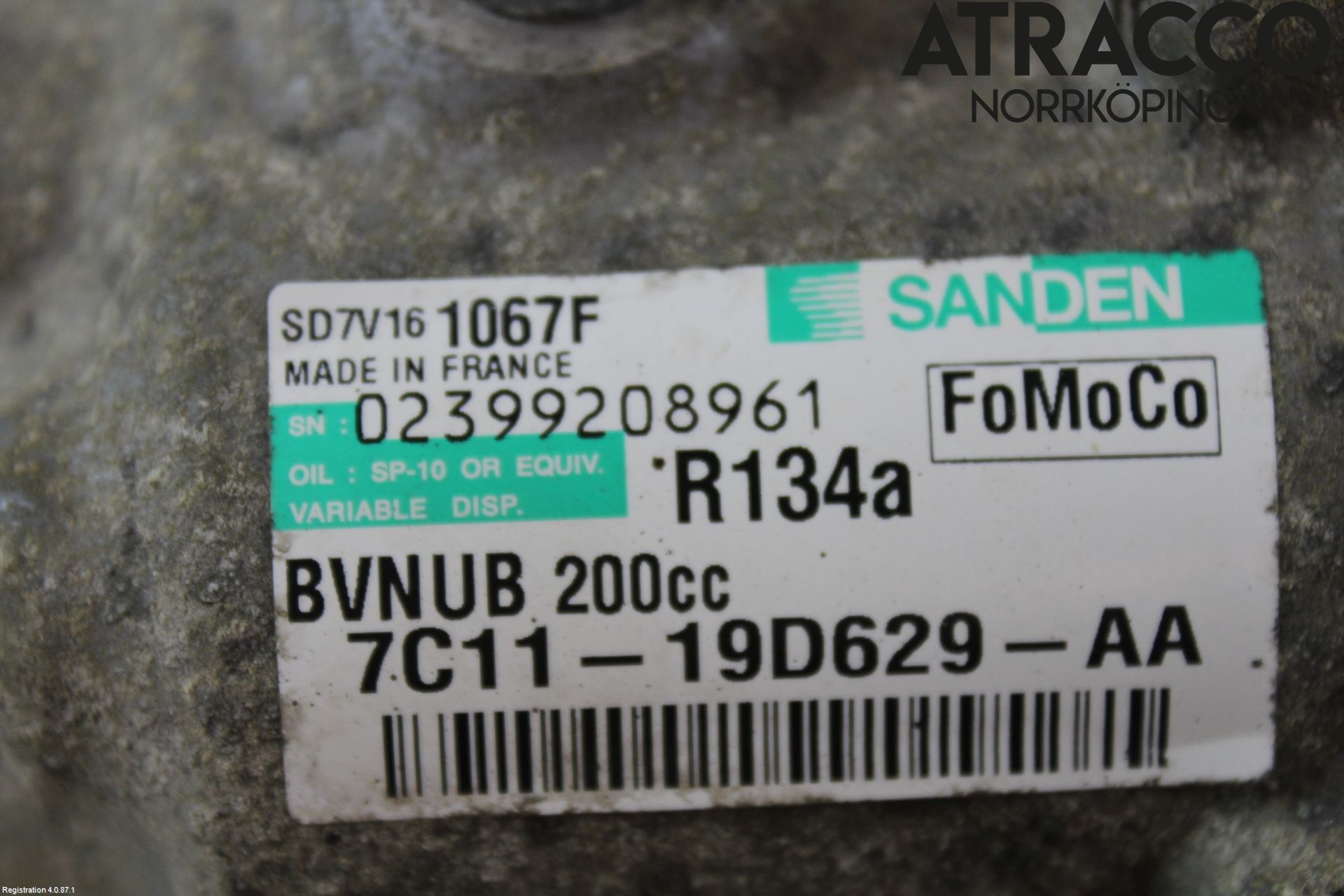 Ford TRANSIT    06-13 Ac Kompressor