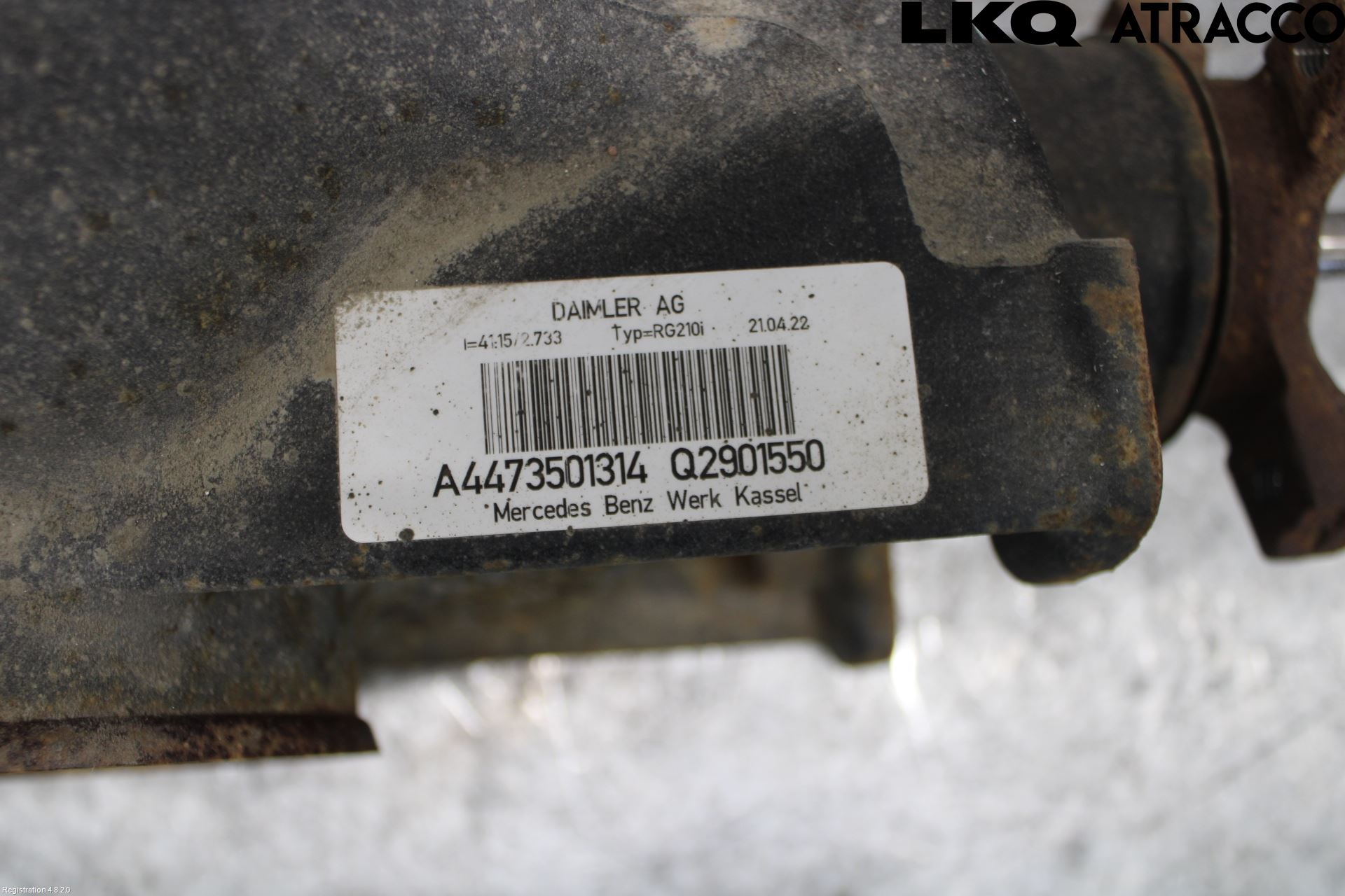 Mercedes-Benz MB VITO/V-KLASS (W640,W447,W448) 14- Bakväxel-Diff