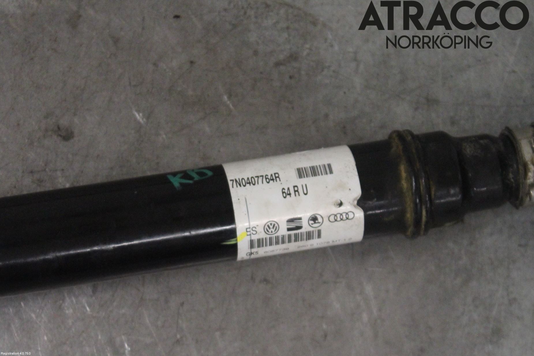 Volkswagen VW SHARAN 11- Drivaxel Fram Höger