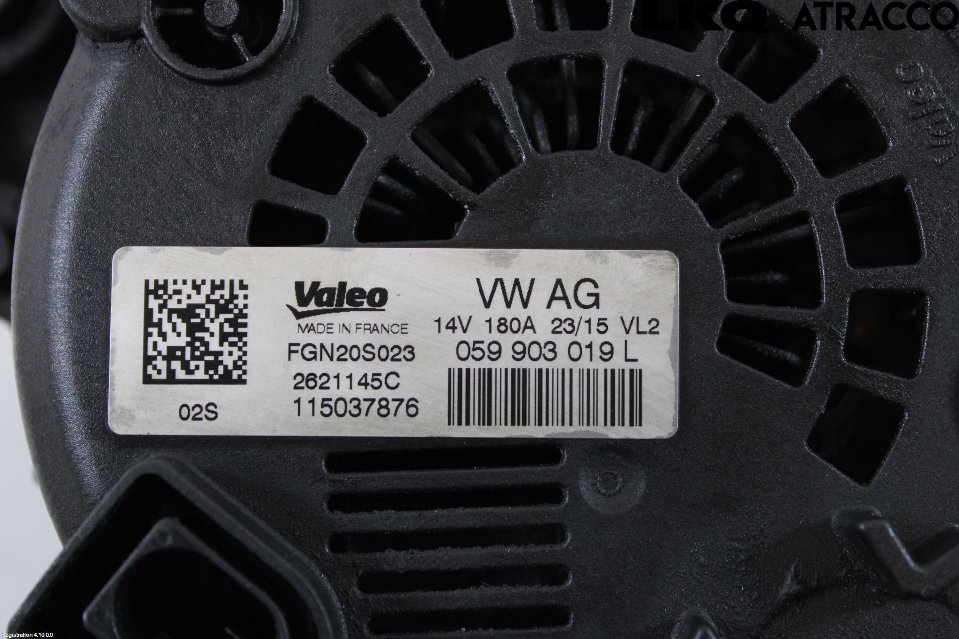 Audi A6/S6 4G 11-18 Generator