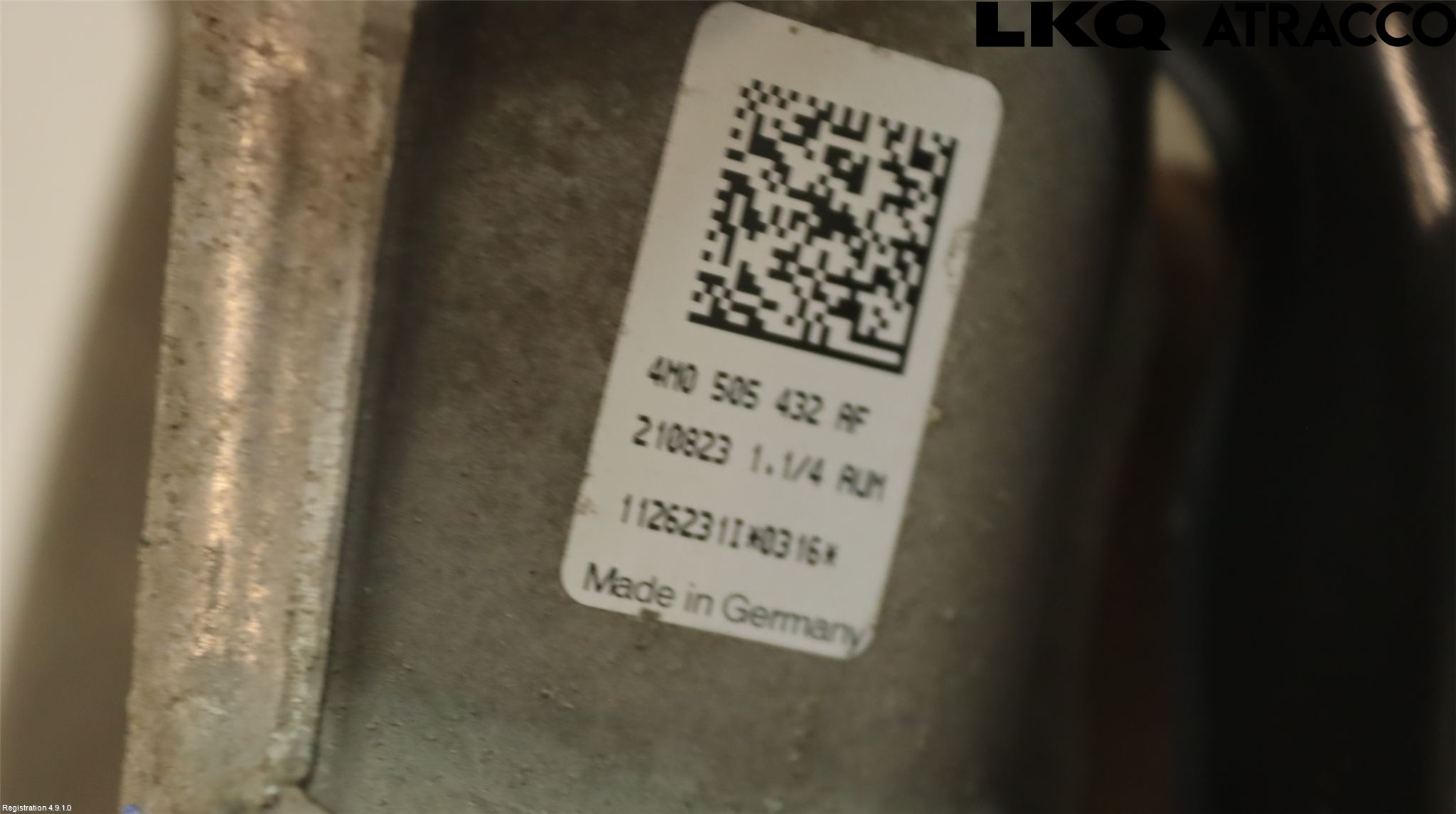 Audi Q7/SQ7 Hjullagerhus-Spindel Hö B