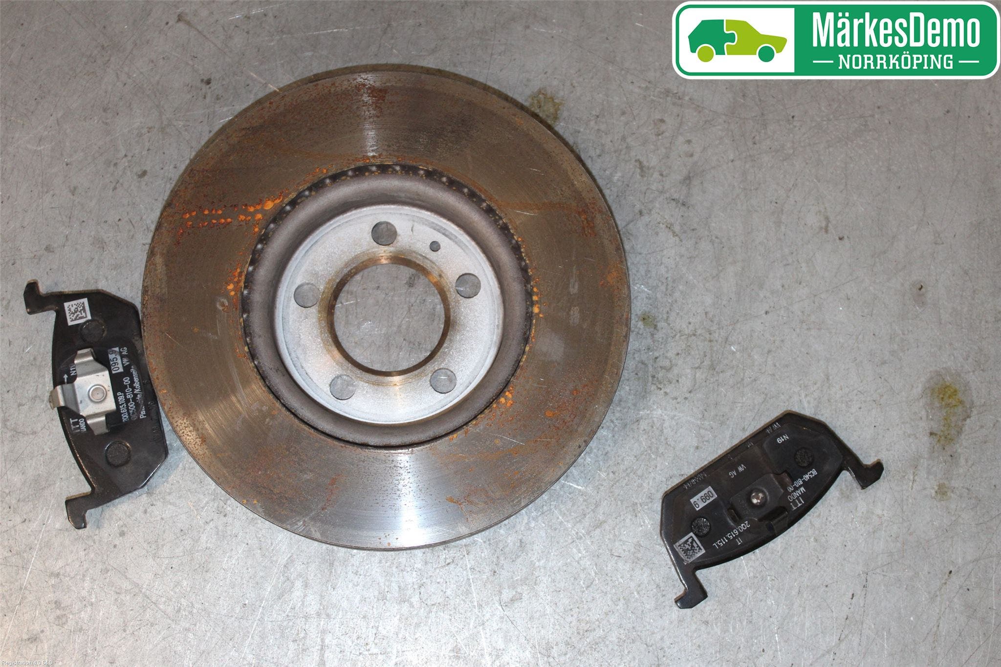 Skoda SCALA 19- Bromsskiva Fram