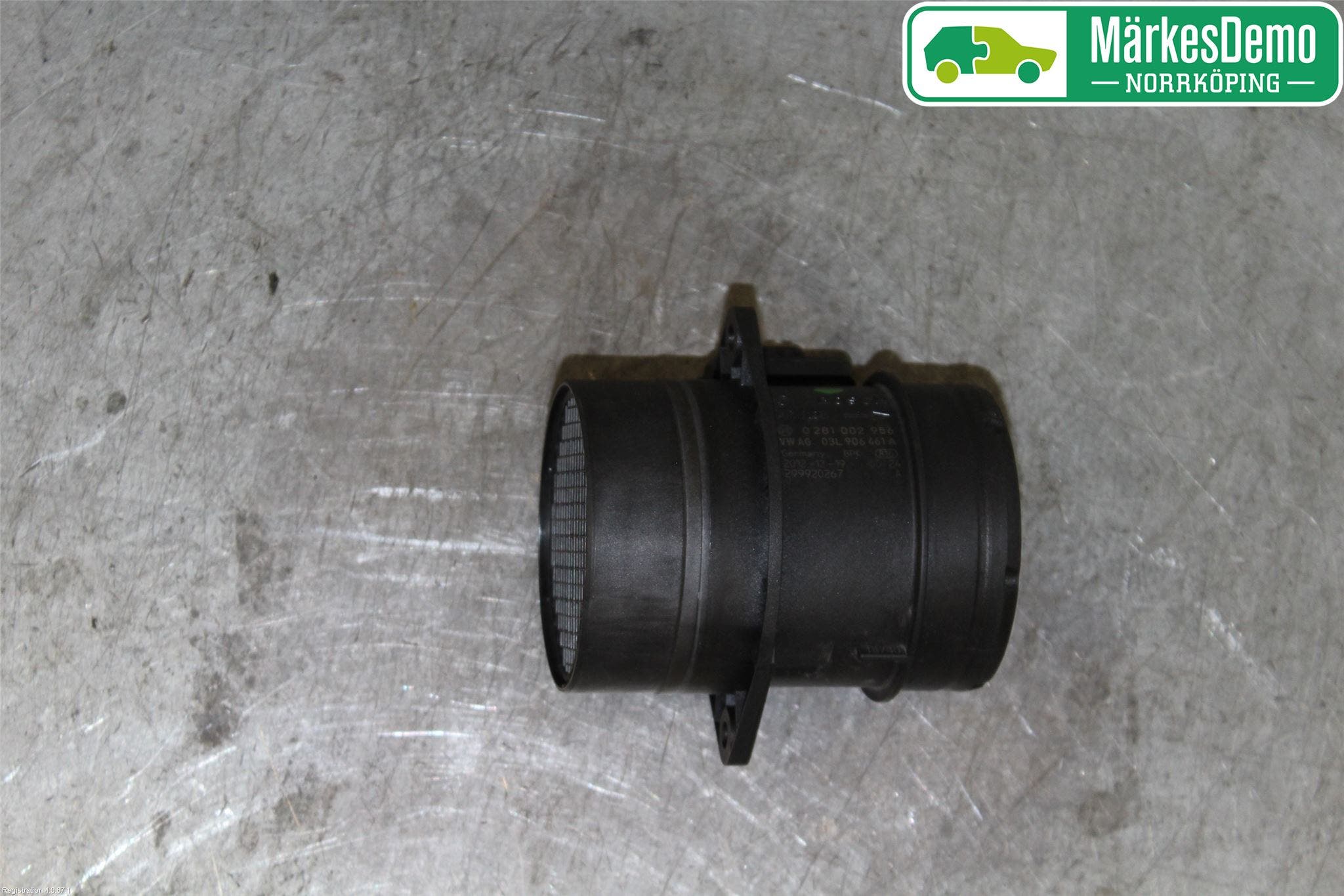 Volkswagen VW PASSAT 11-14 Injluftmassamätare