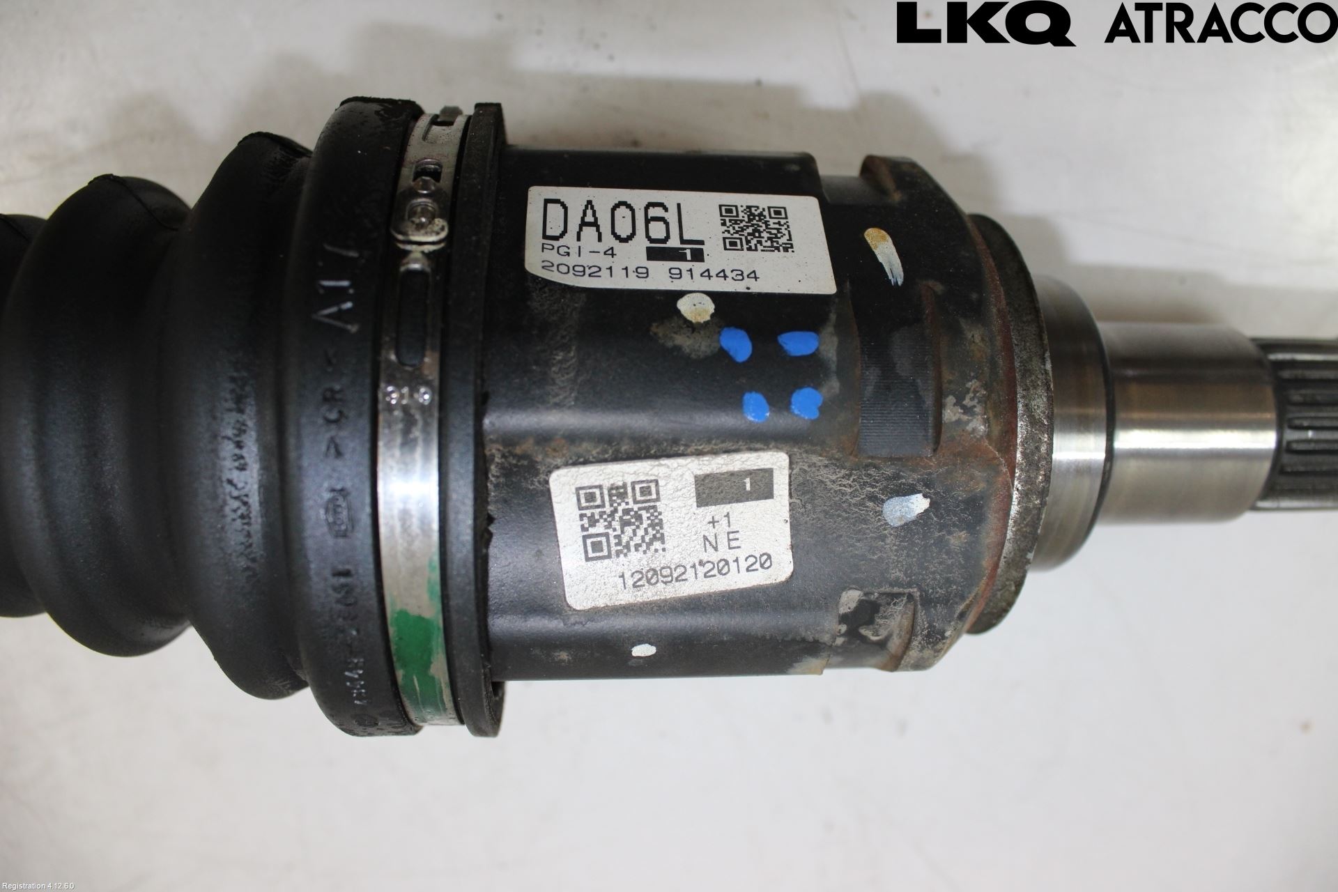 Toyota RAV 4 06-12 Drivaxel Fram Vänster