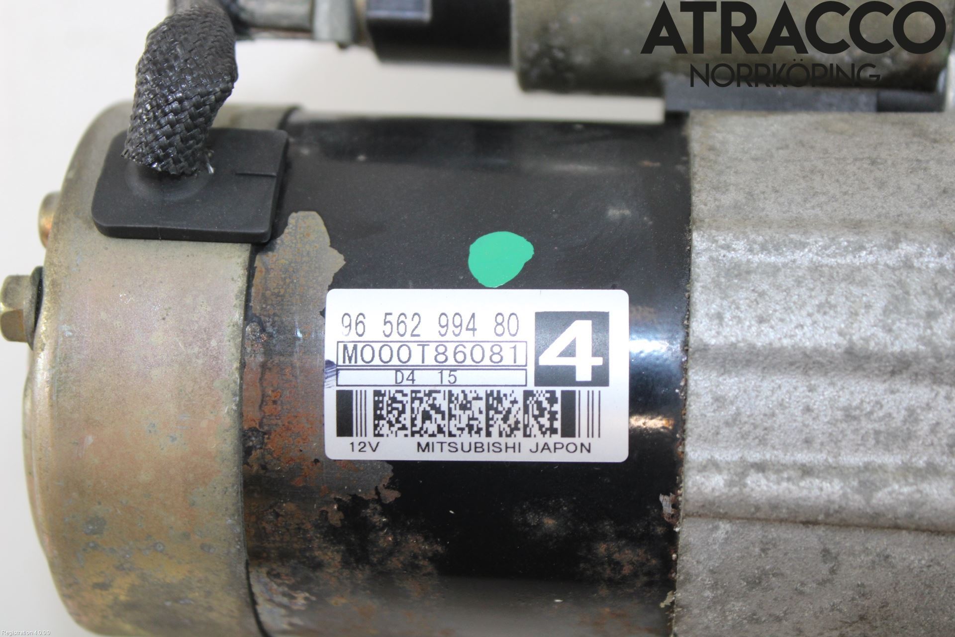 Peugeot 307     01-05 Startmotor