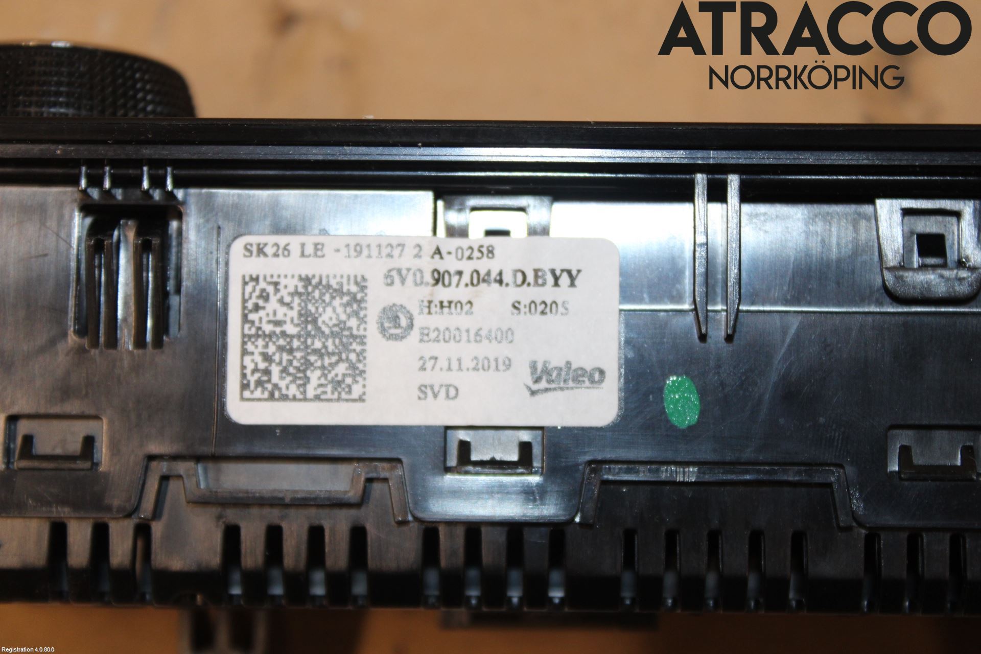 Skoda FABIA 15-21 Värmereglage