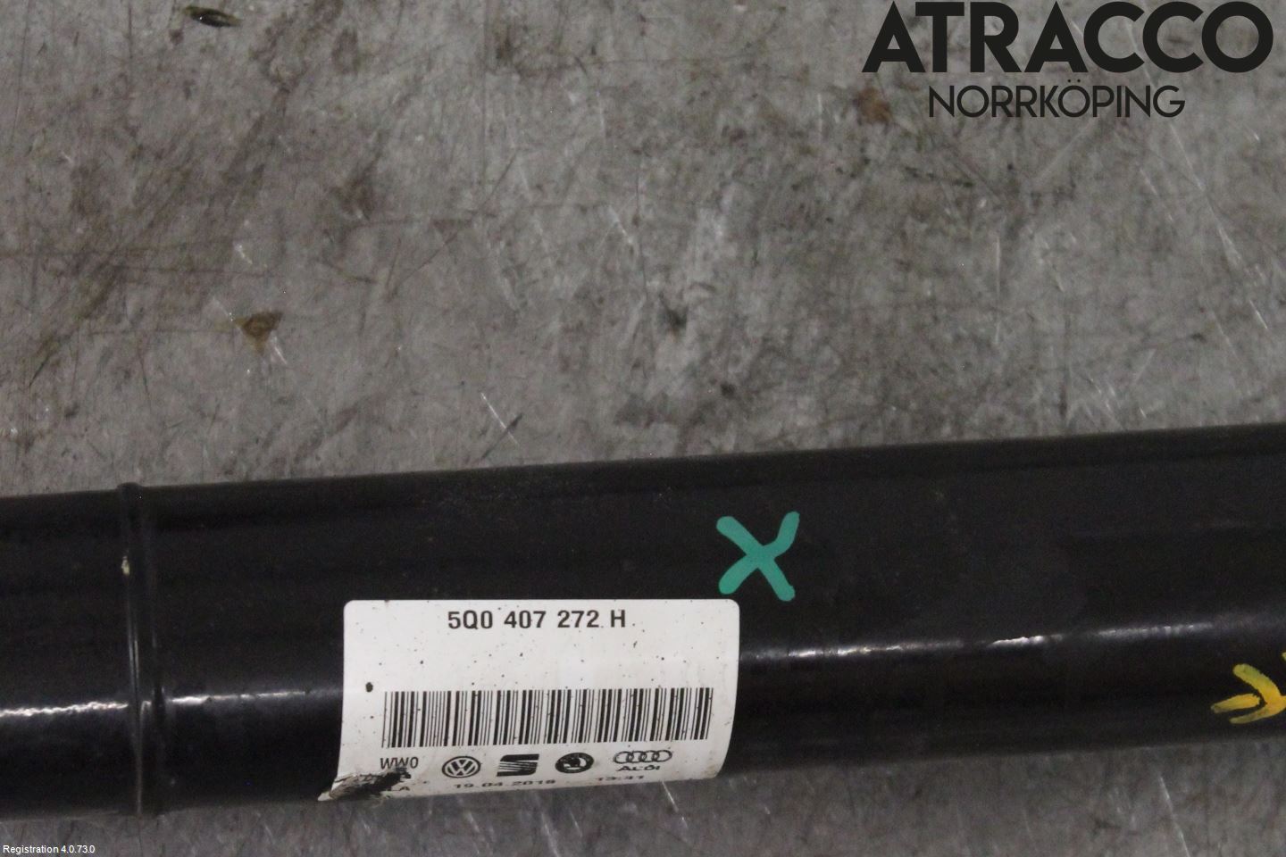 Volkswagen VW GOLF / E-GOLF VII 13-20 Drivaxel Fram Höger
