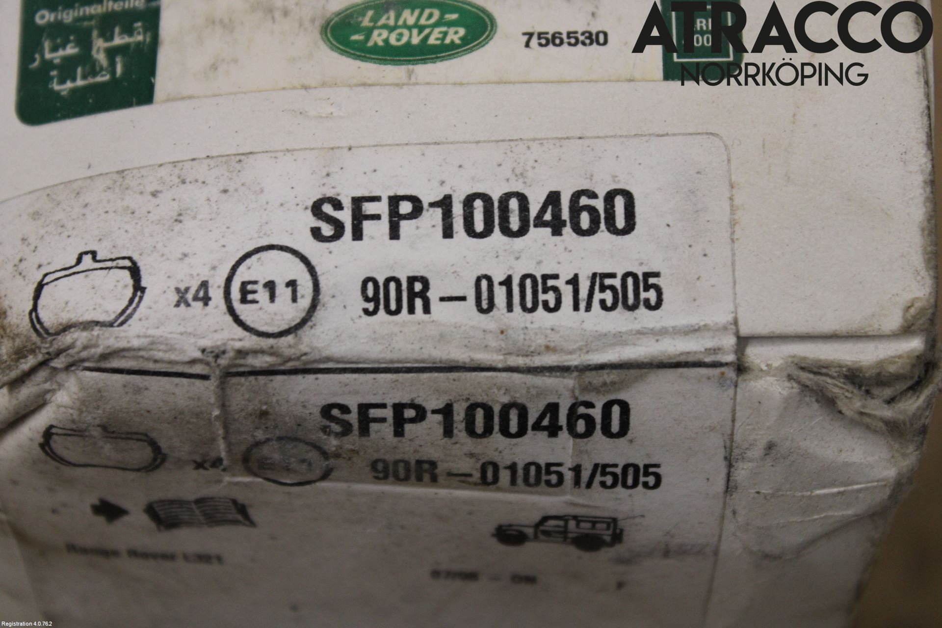 Landrover LAND ROVER RANGEROVER 94-01 Bromsbelägg Fram