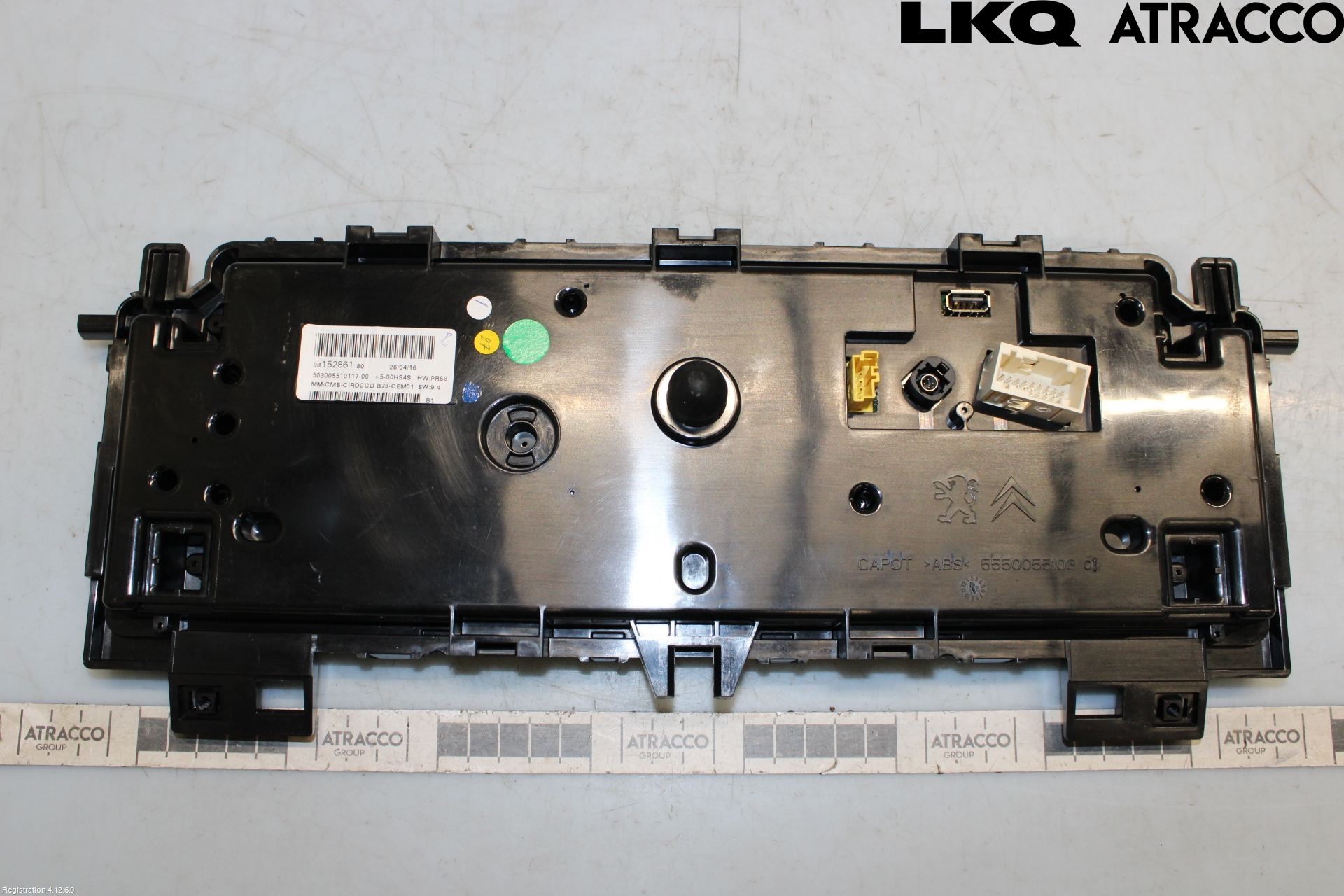 Citroen C4 GRAND PICASSO 14-18 Instrument Komb
