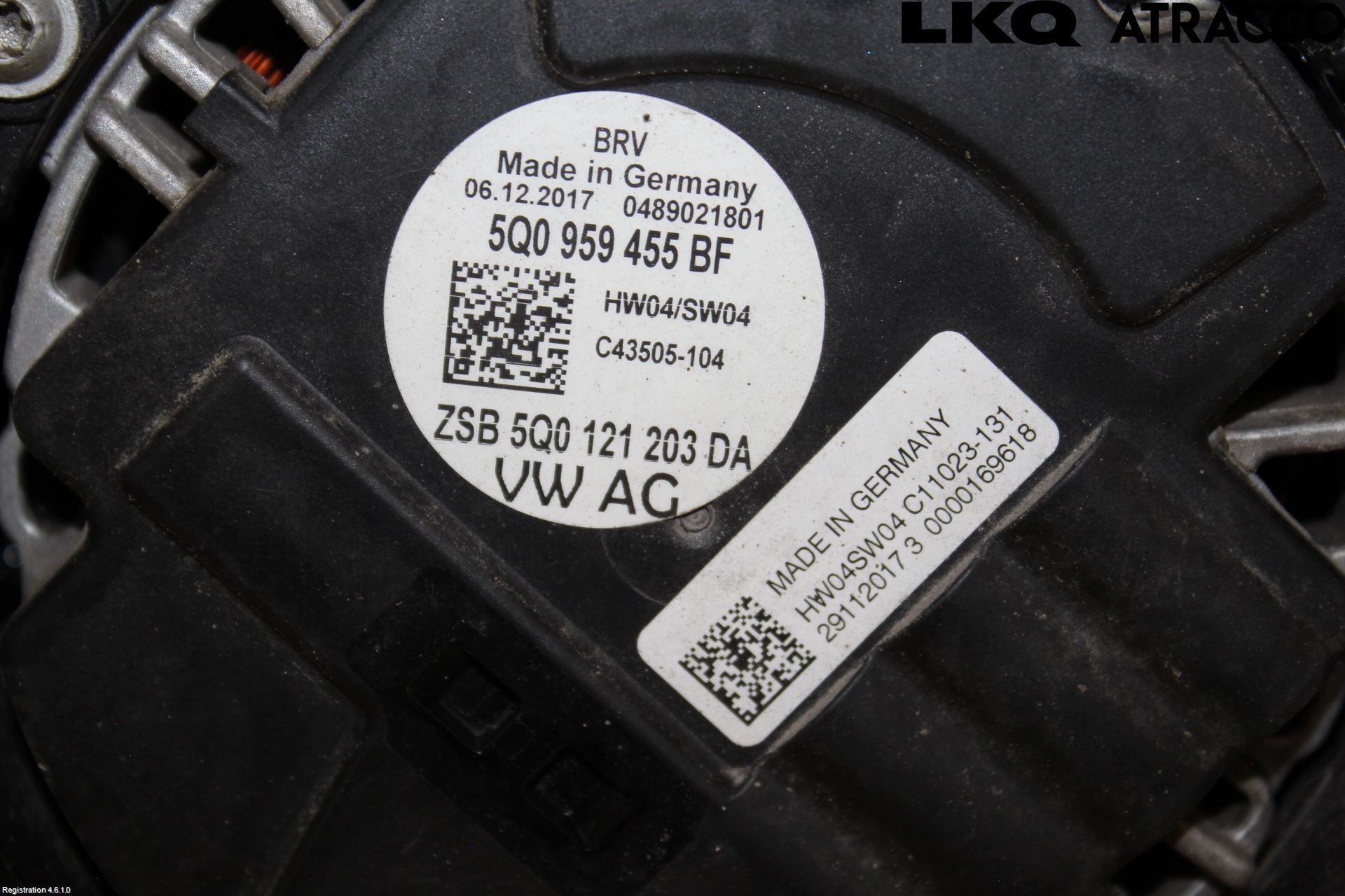 Volkswagen VW PASSAT 15-19 Kylfläkt El