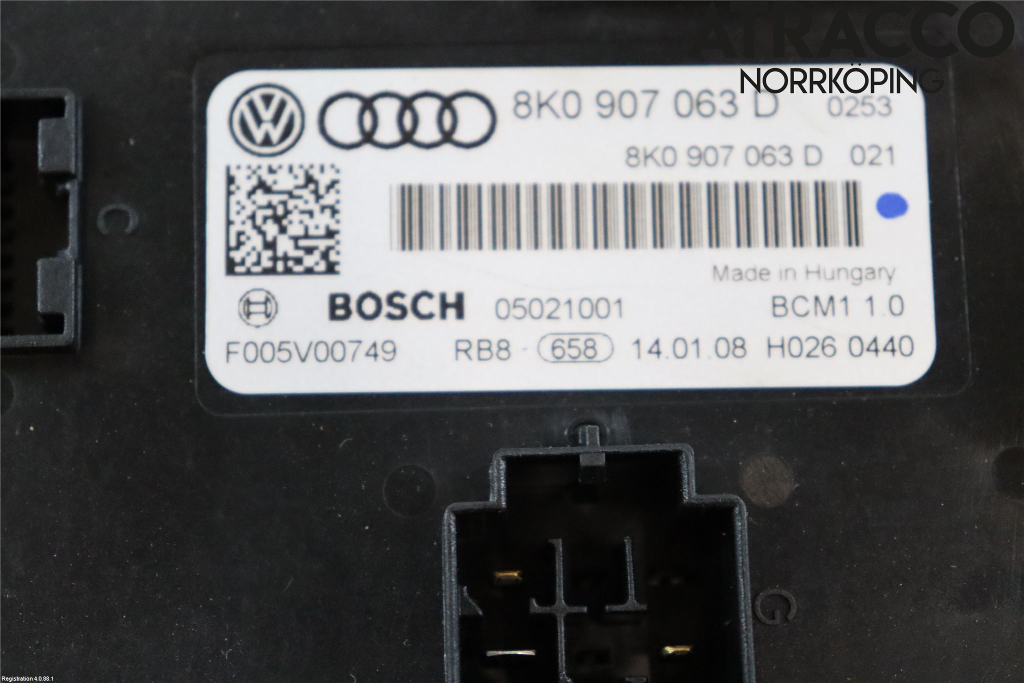 Audi A4/S4 08-11 Komfort Styrdon