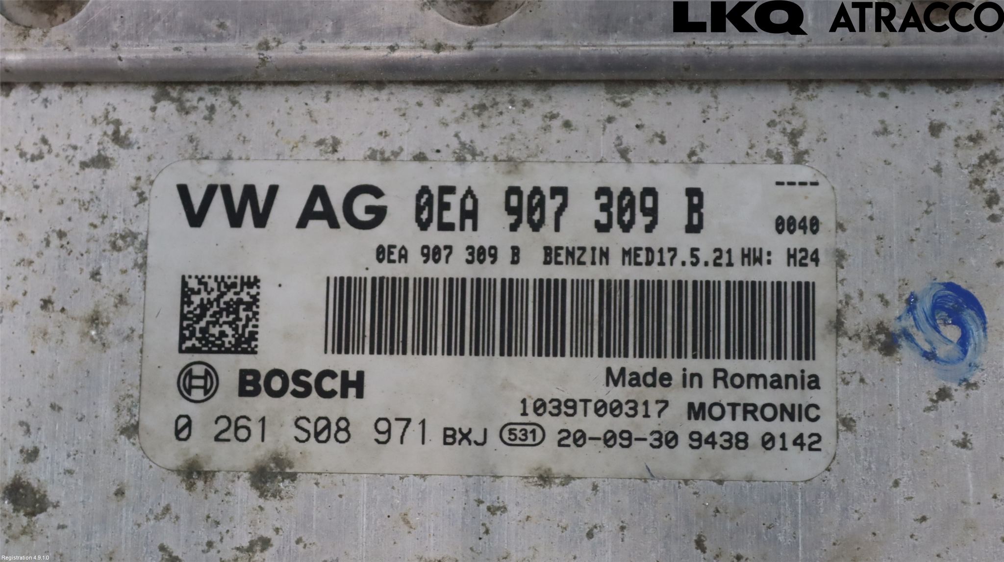 Volkswagen VW UP! / E-UP! Styrenhet Insprut Bensin