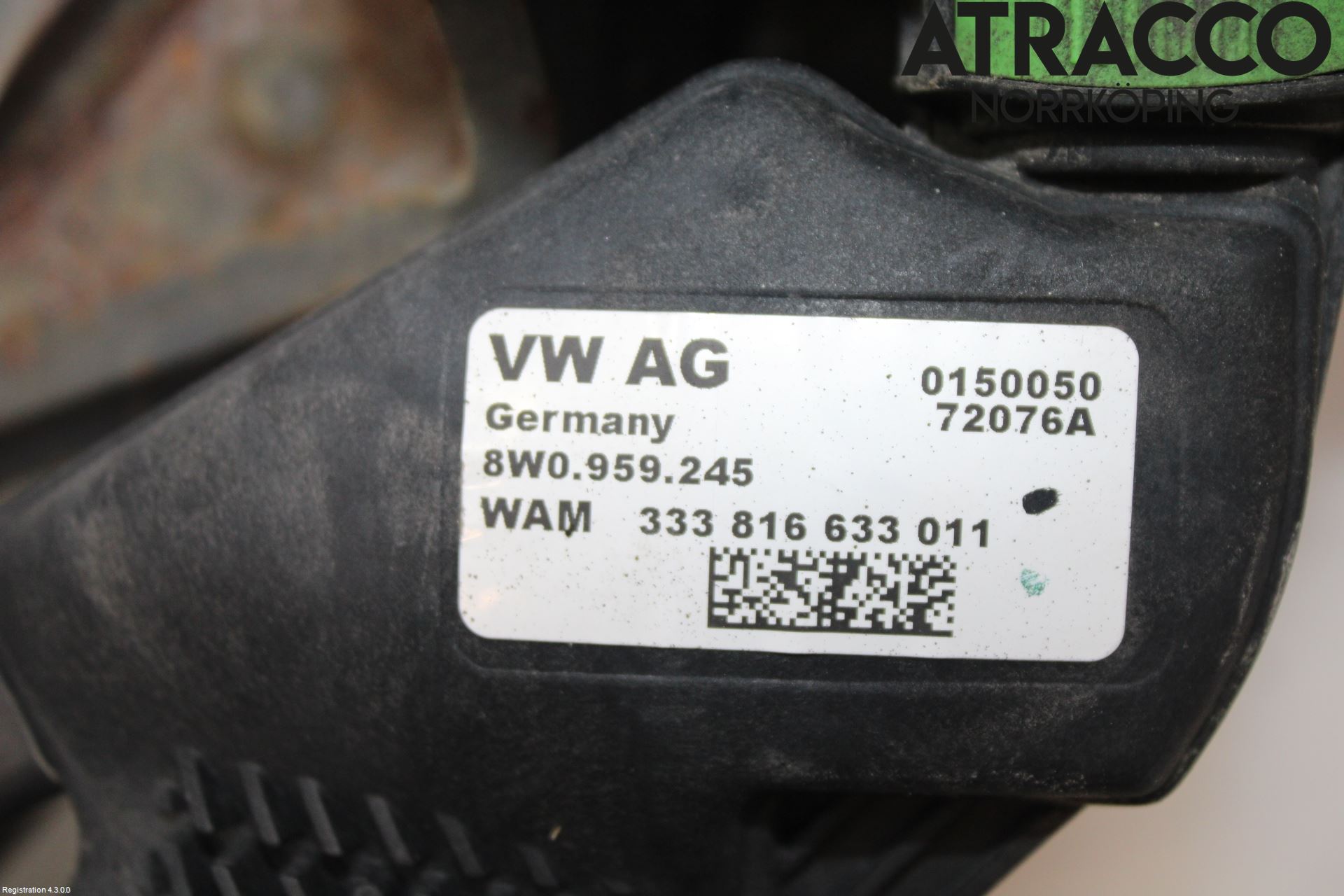 Audi A4/S4 B9 16-19 Dragkrok