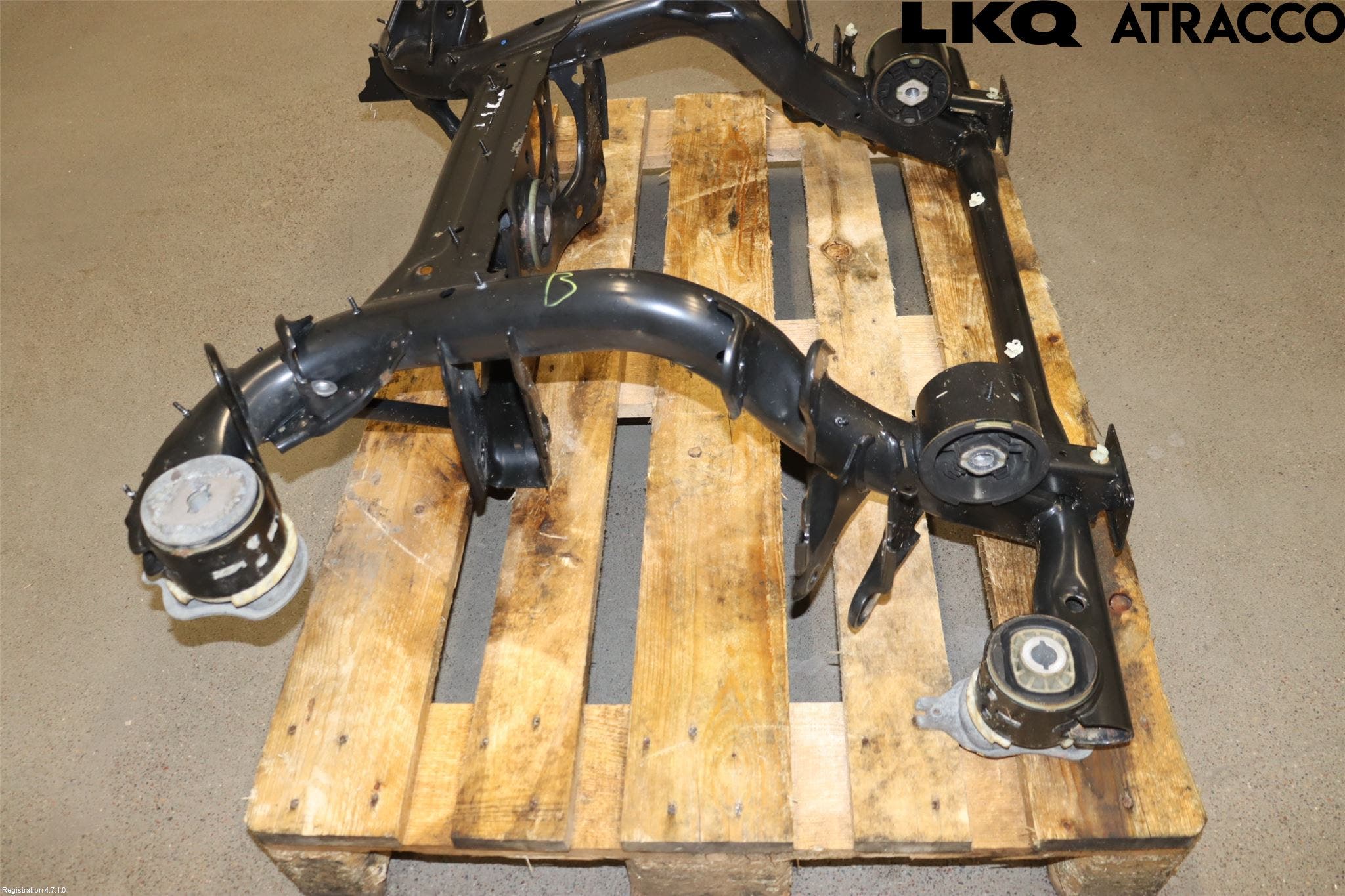 Volkswagen VW ID.4 21- Bakaxelbalk