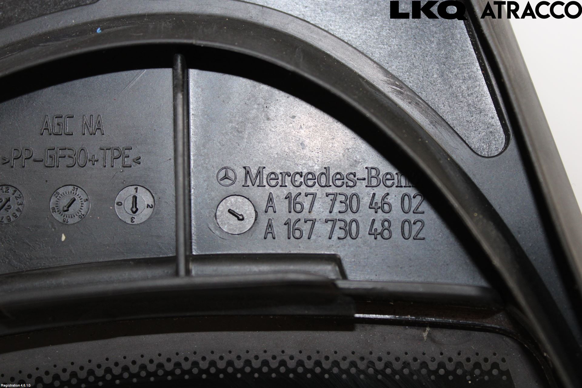 Mercedes-Benz MB GLE-KLASS (W167/V167/C167) 19- Dörruta Bak Lilla Hö