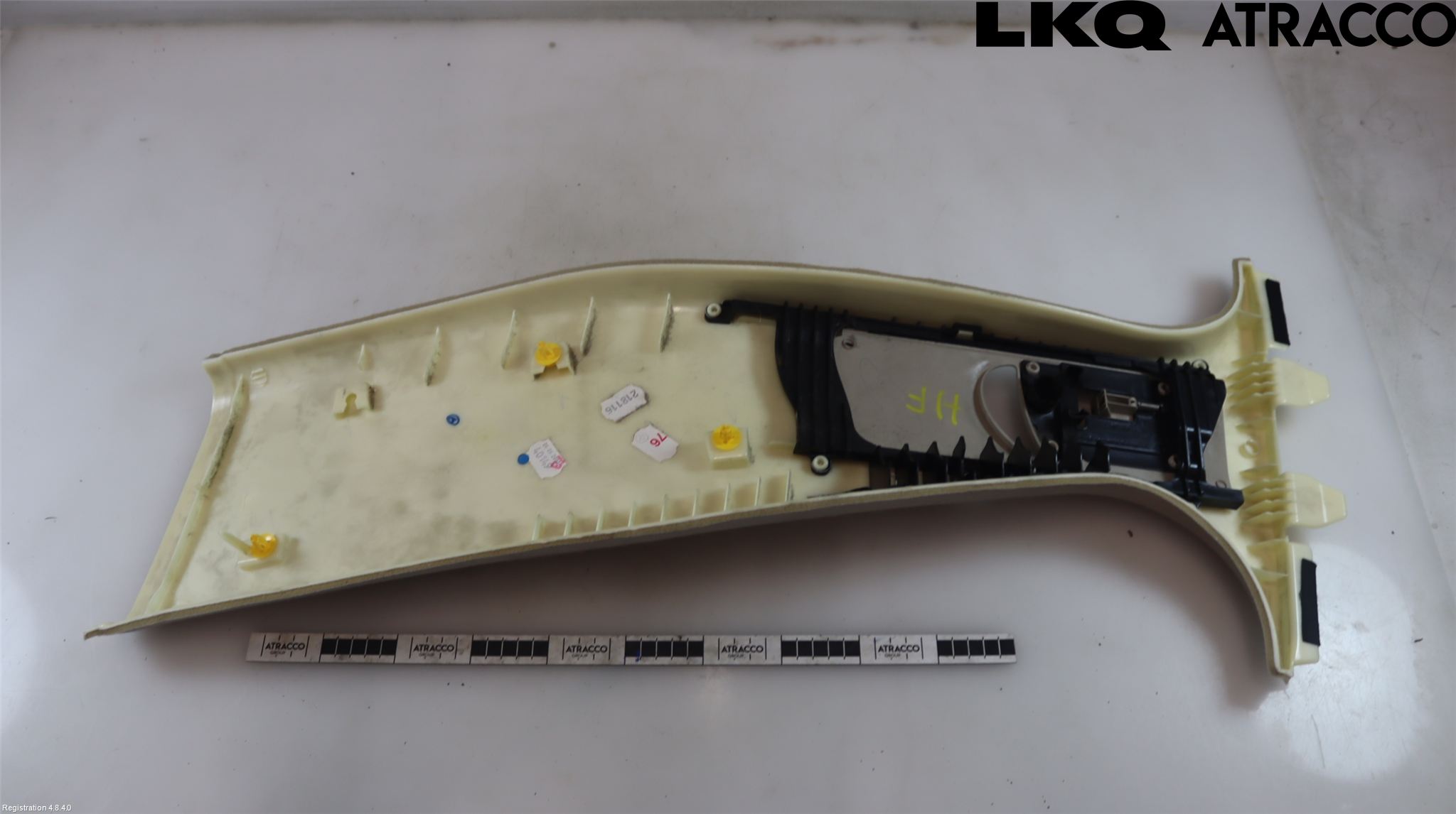 Jaguar XJ X350        03-09 Inr Plastd A-B-C Stolpe