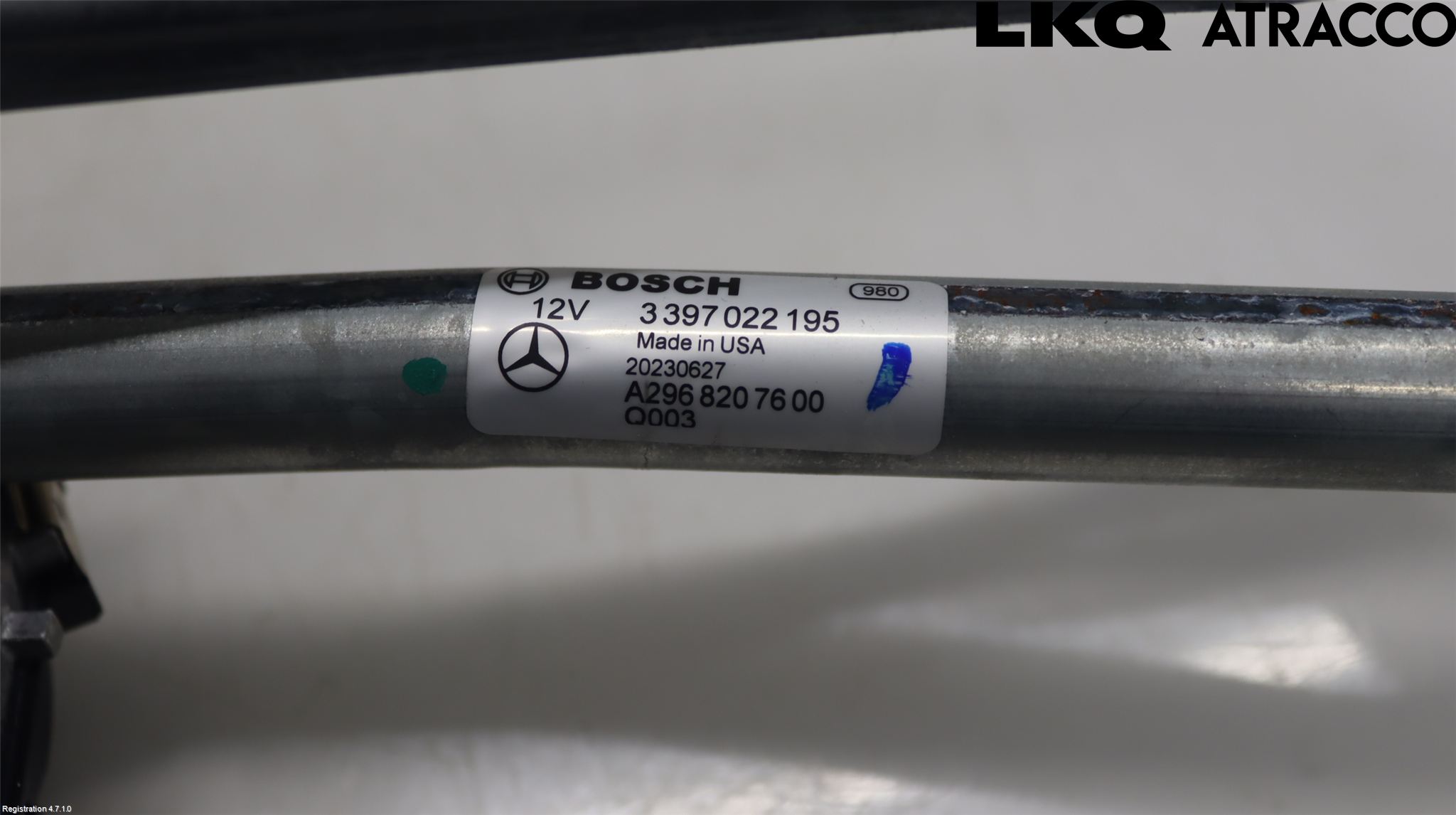 Mercedes-Benz MB EQE SUV (X294) 22- Torkarmekanism Vindruta