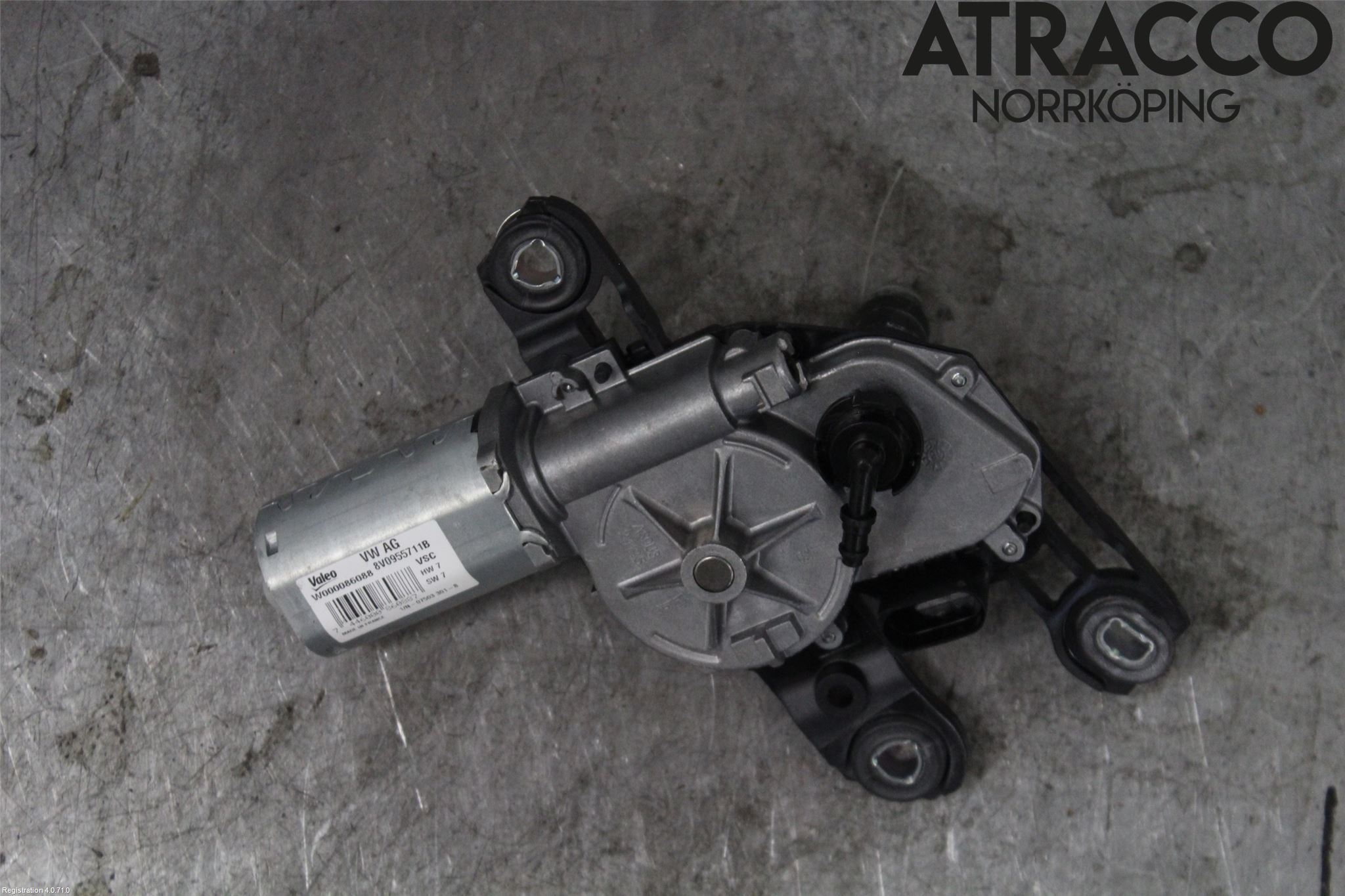 Audi A1 19- Torkarmotor Baklucka