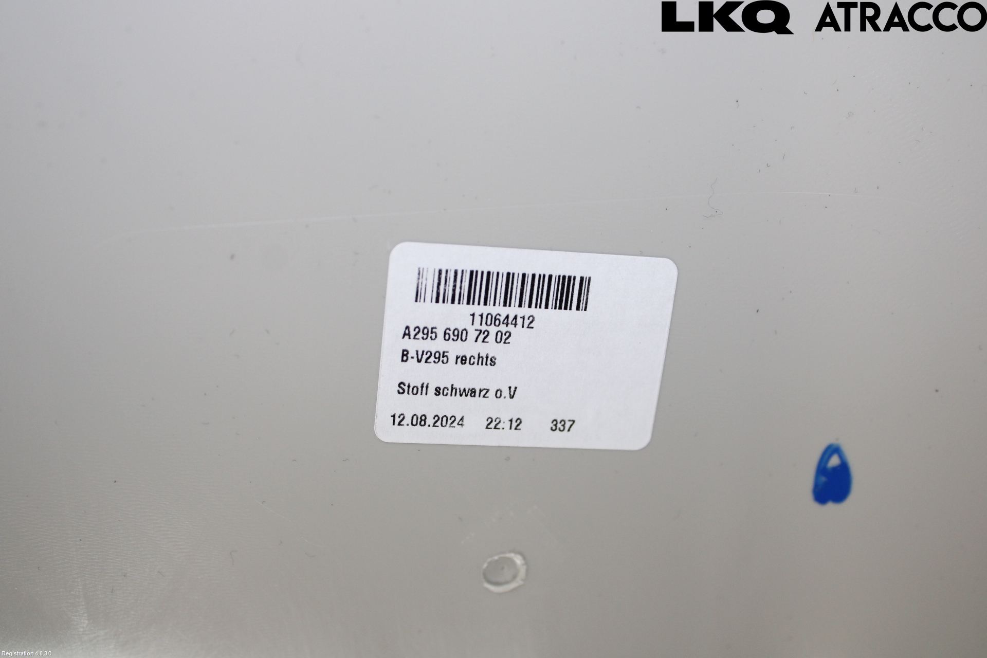 Mercedes-Benz MB EQE (V295) 22- Inr Plastd A-B-C Stolpe