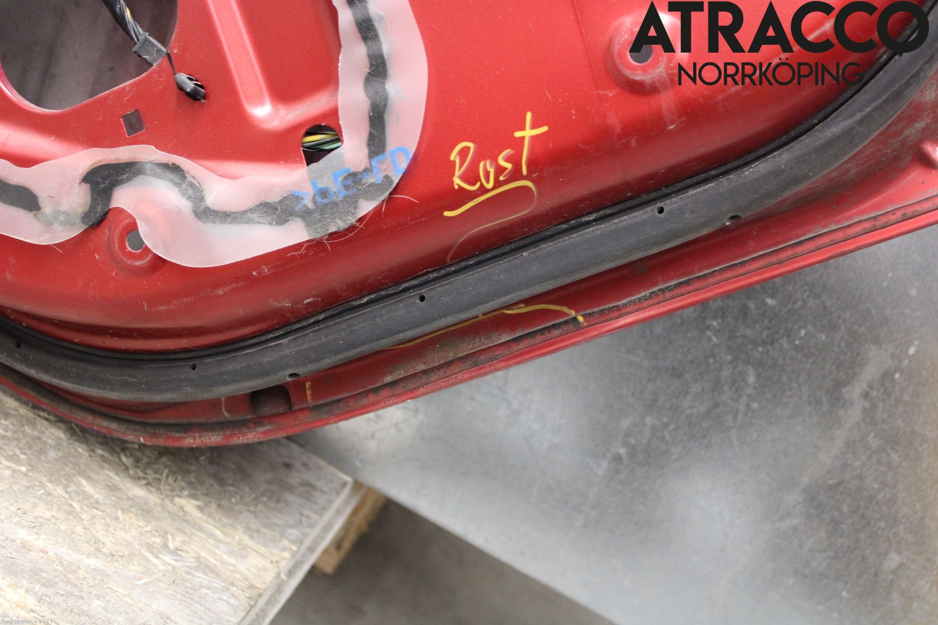 Mitsubishi LANCER 07-14 Dörr Bak Vänster