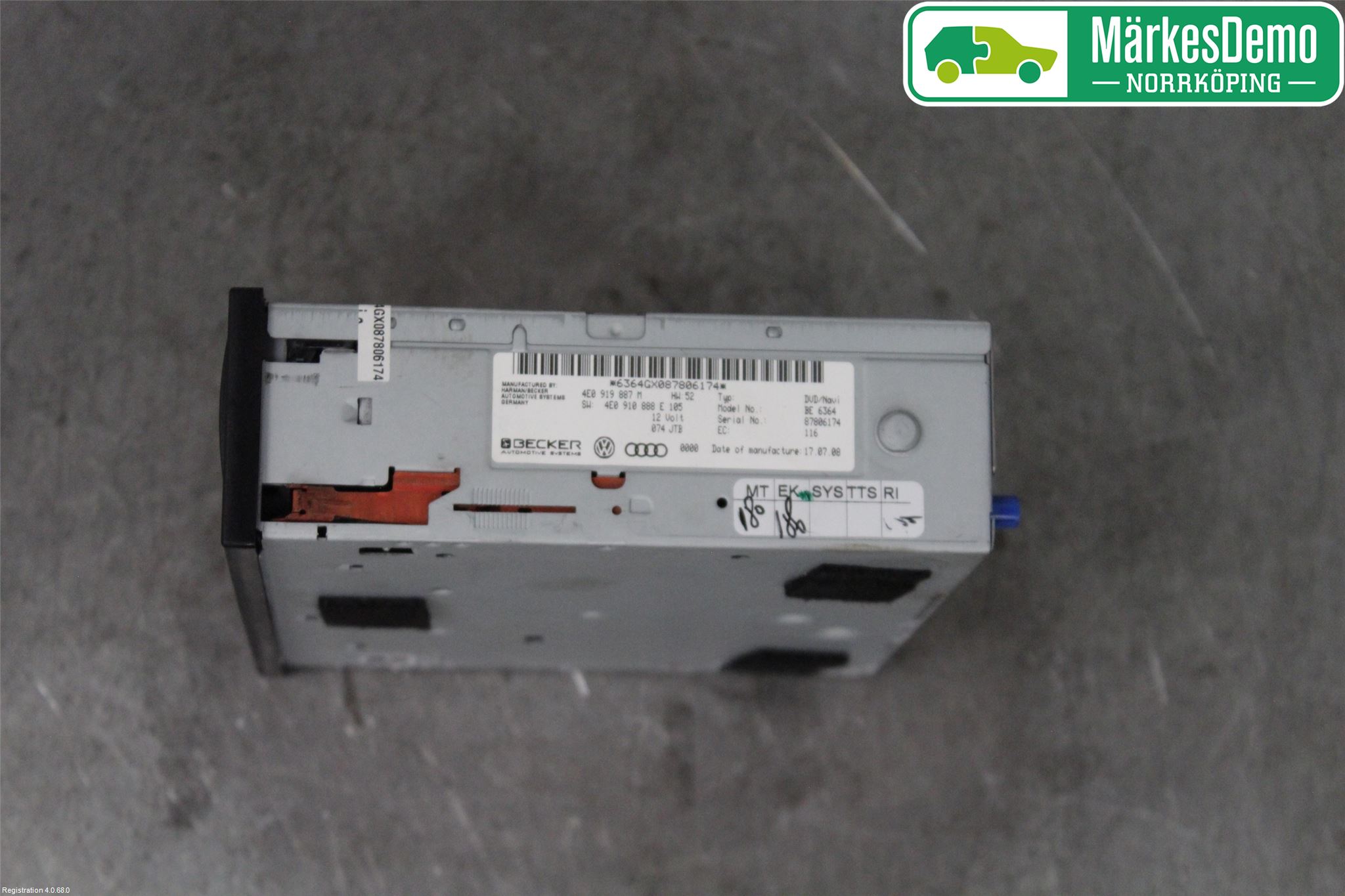 Audi A6/S6     05-11 Gps Navigator