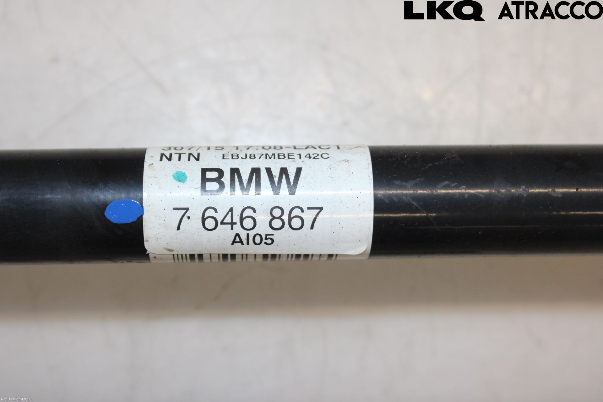 BMW X1 F48 15-22 Drivaxel Bak Höger