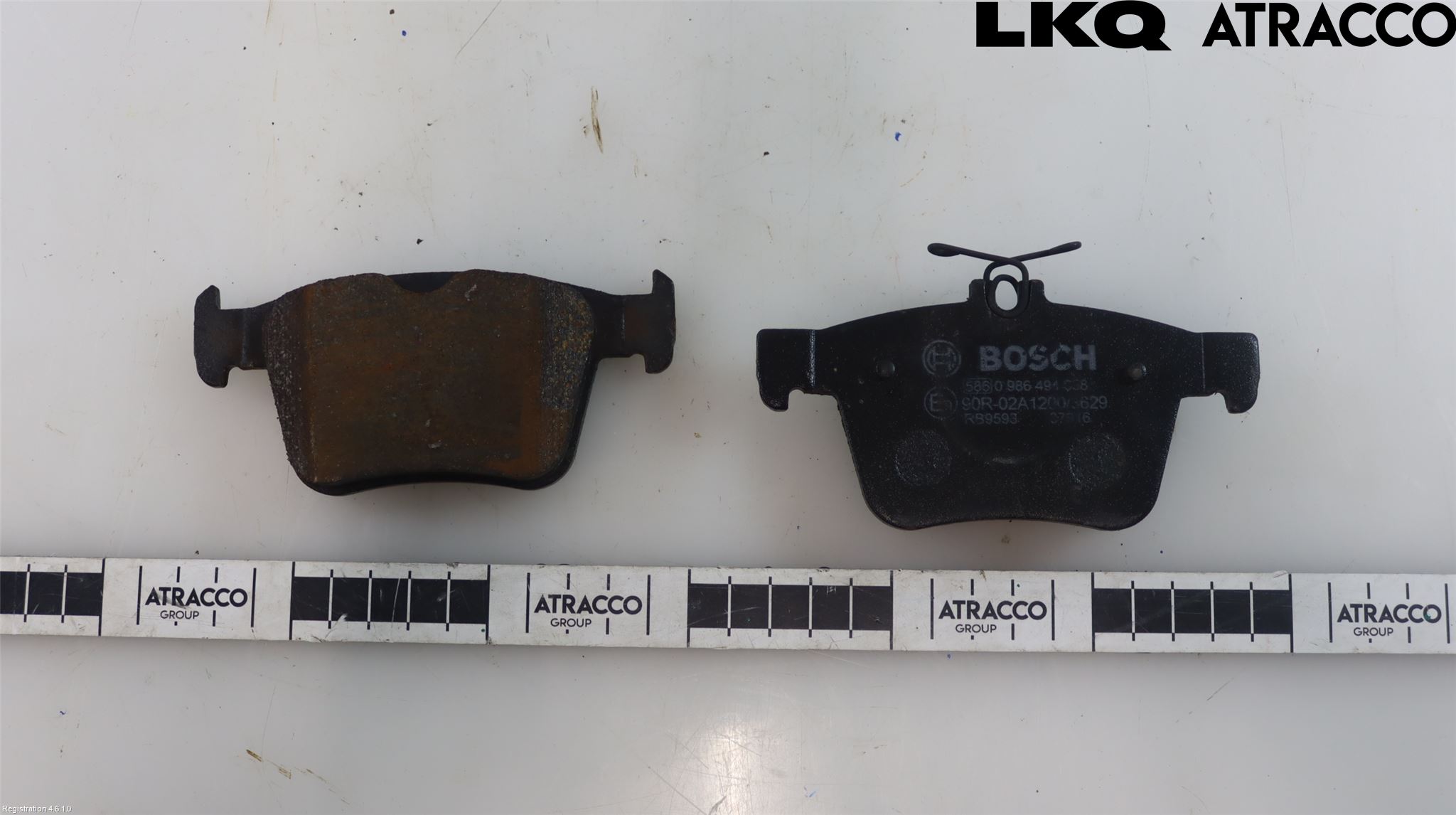 Volkswagen VW PASSAT 15-19 Bromsbelägg Bak