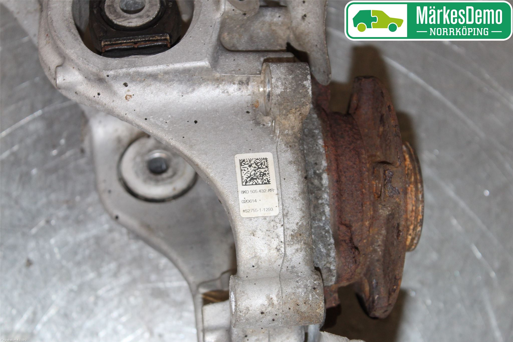 Audi A4 12-15 Hjullagerhus-Spindel Hö B