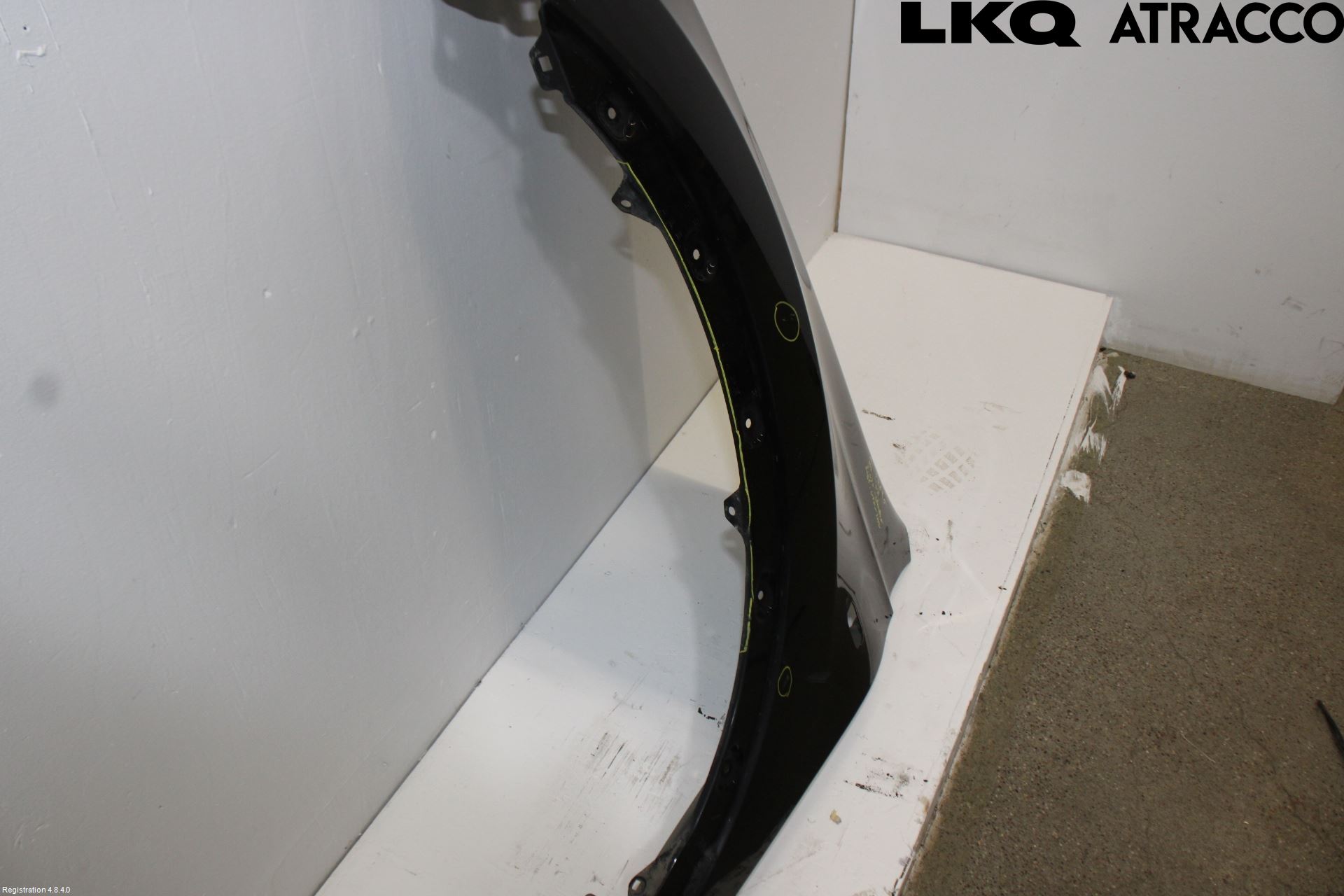 Nissan QASHQAI 10-14 Skärm Fram Vänster