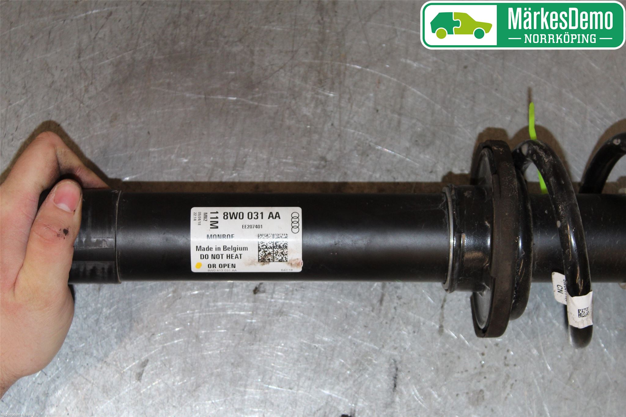 Audi A4/S4 B9 16-19 Fjäderben Fram Höger