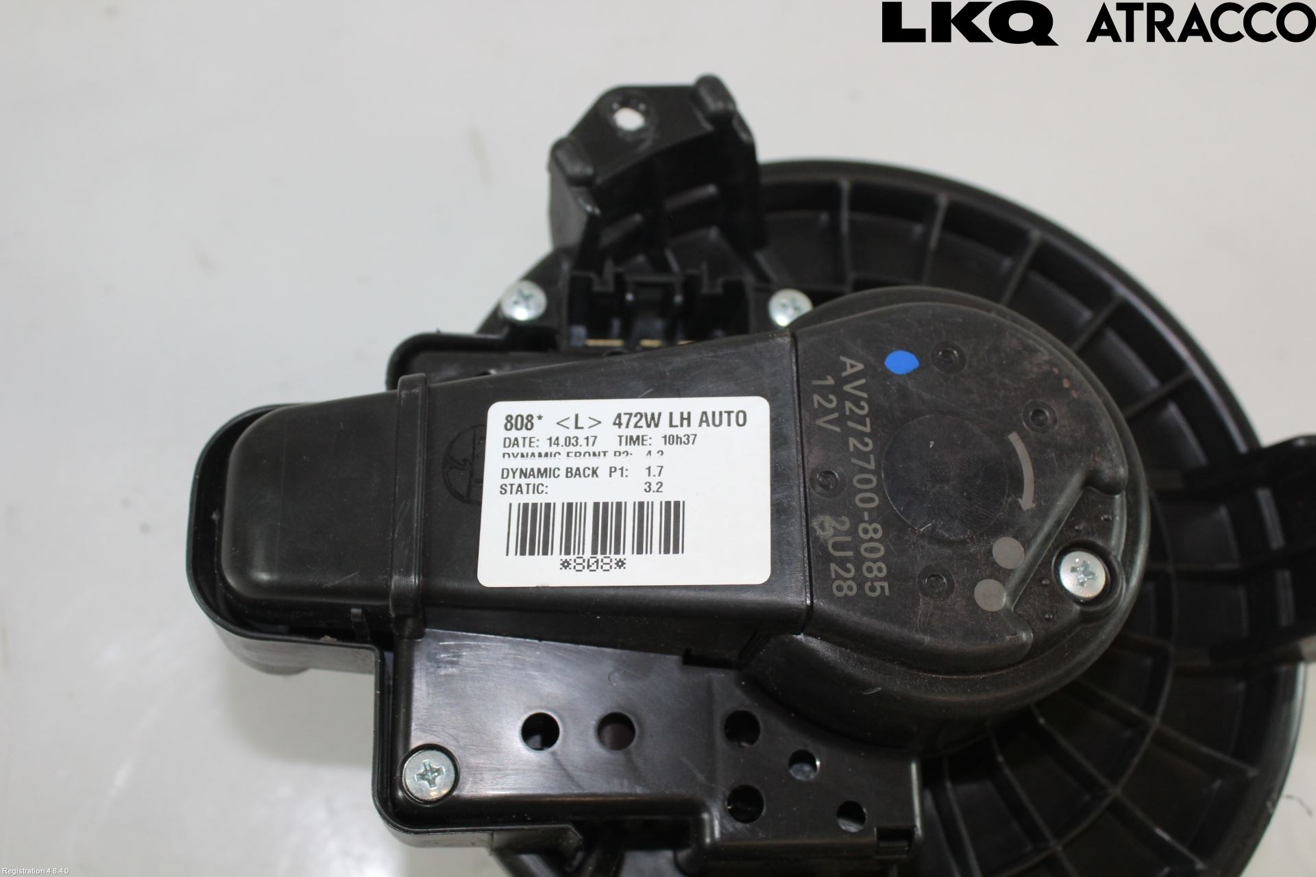 Toyota AURIS 13-19 Värmefläkt