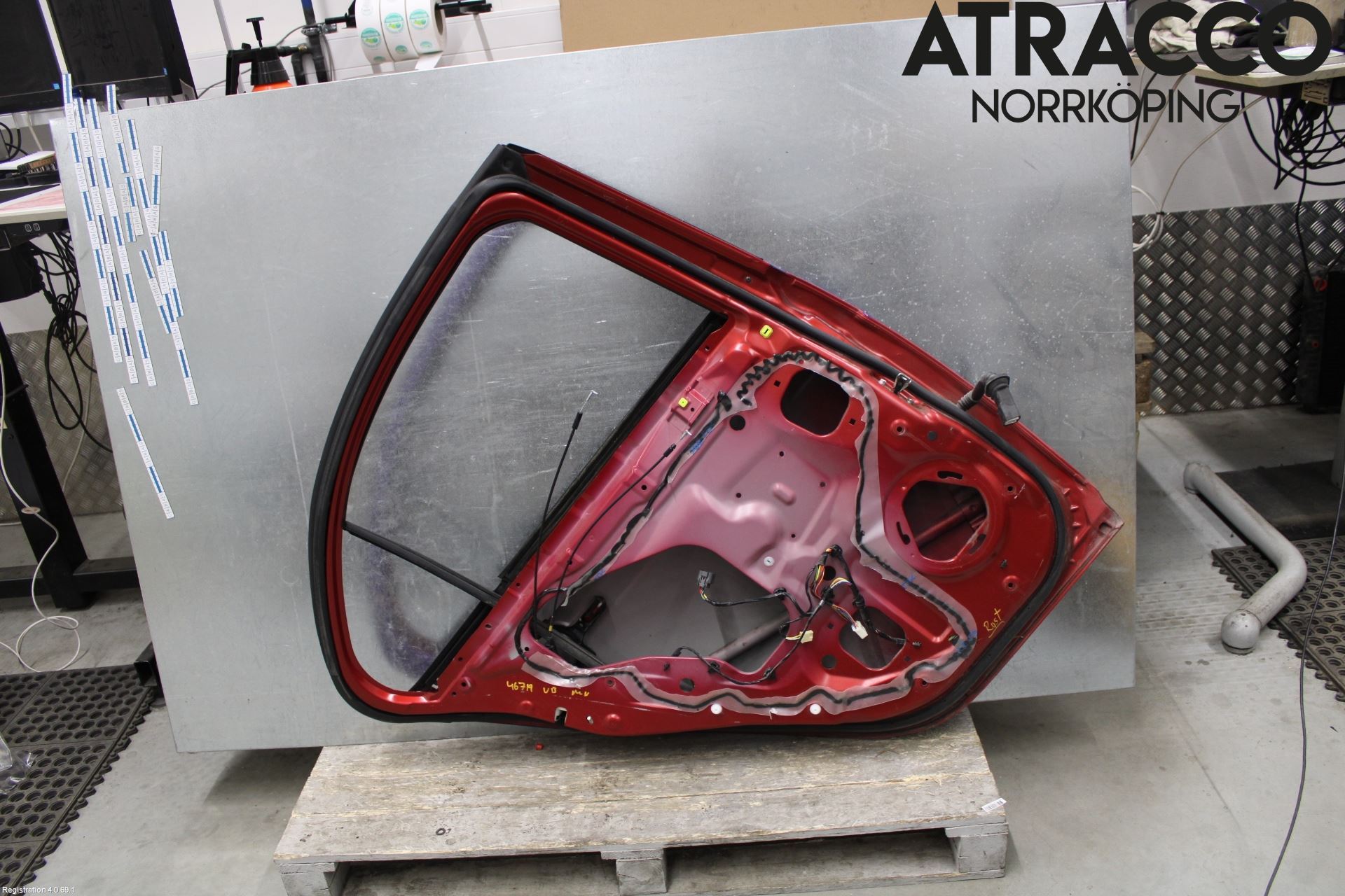 Mitsubishi LANCER 07-14 Dörr Bak Vänster