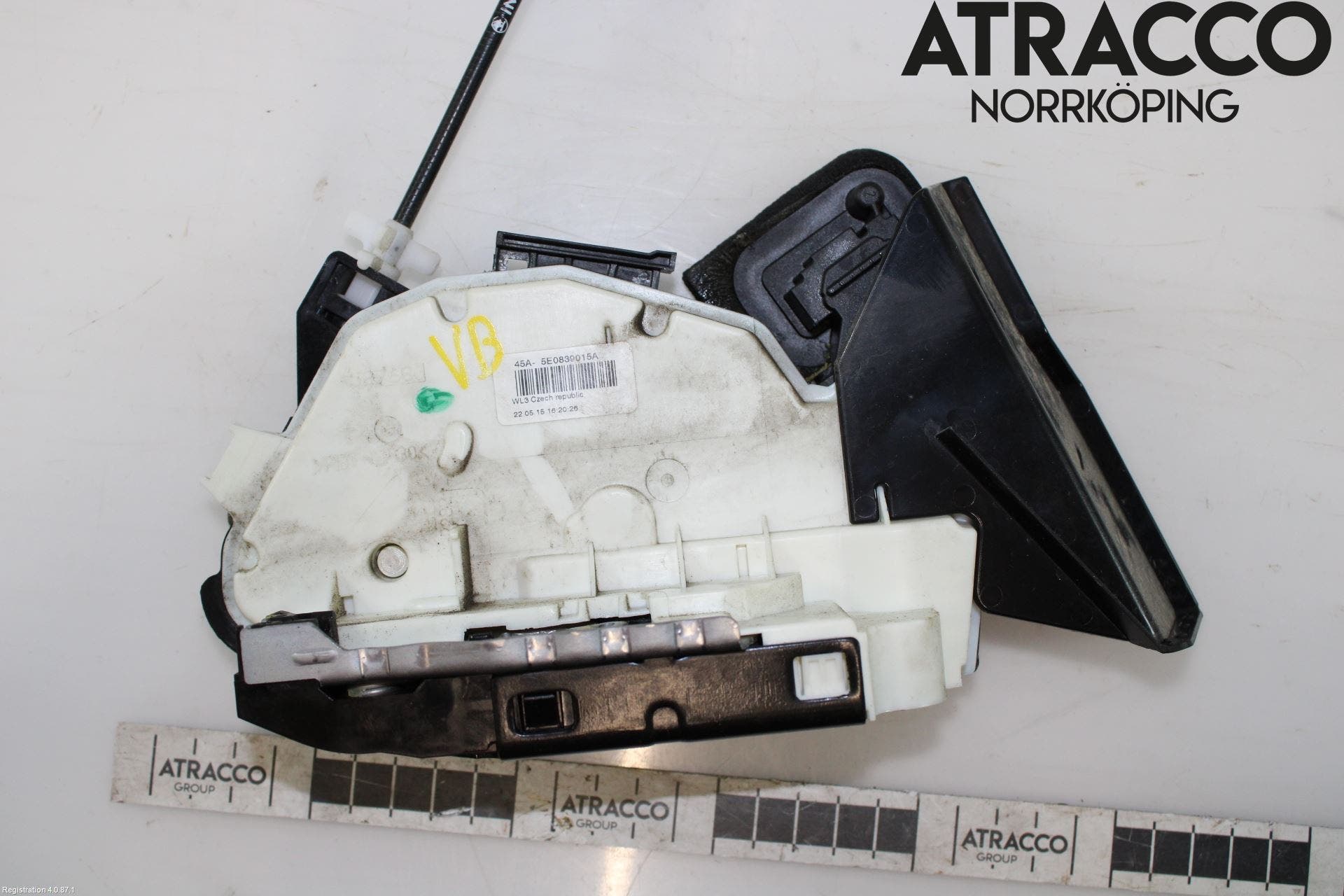 Skoda YETI Låskista-Dörrlås