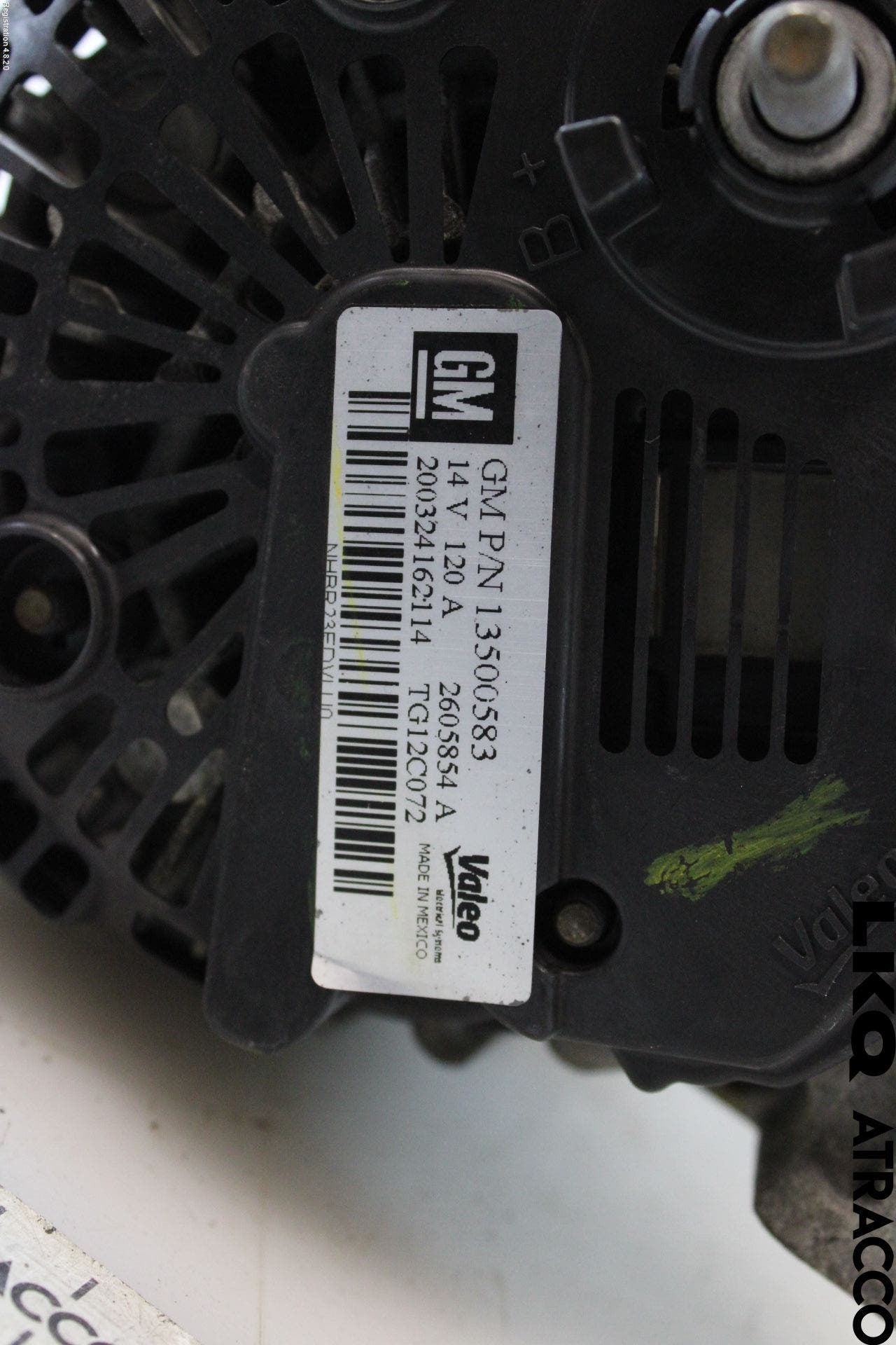 Opel ASTRA J 10-15 Generator