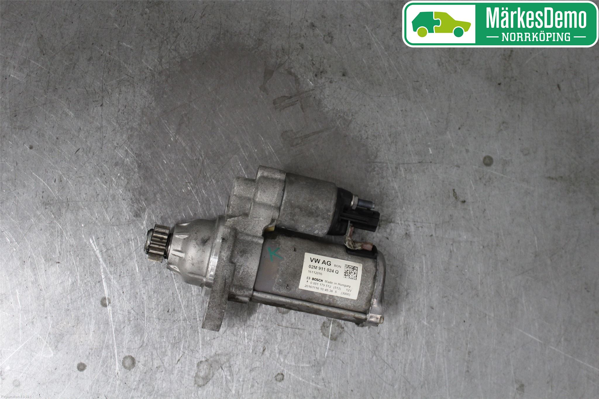 Audi A1/S1 11-18 Startmotor