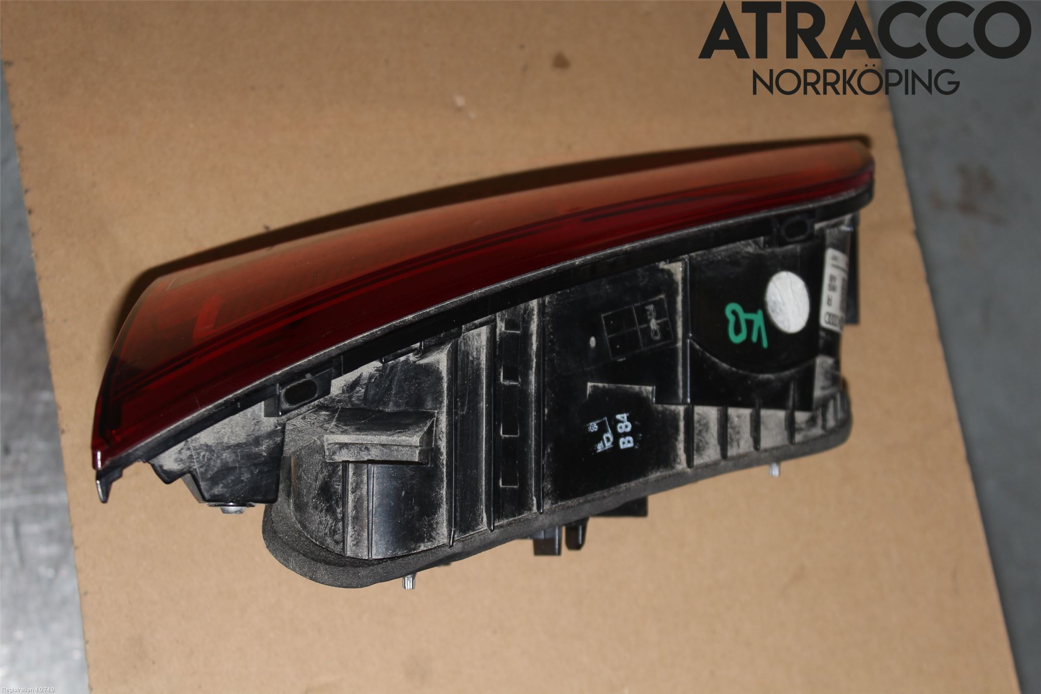 Audi A3/S3 8V 13-20 Bakljus Lucka Hö