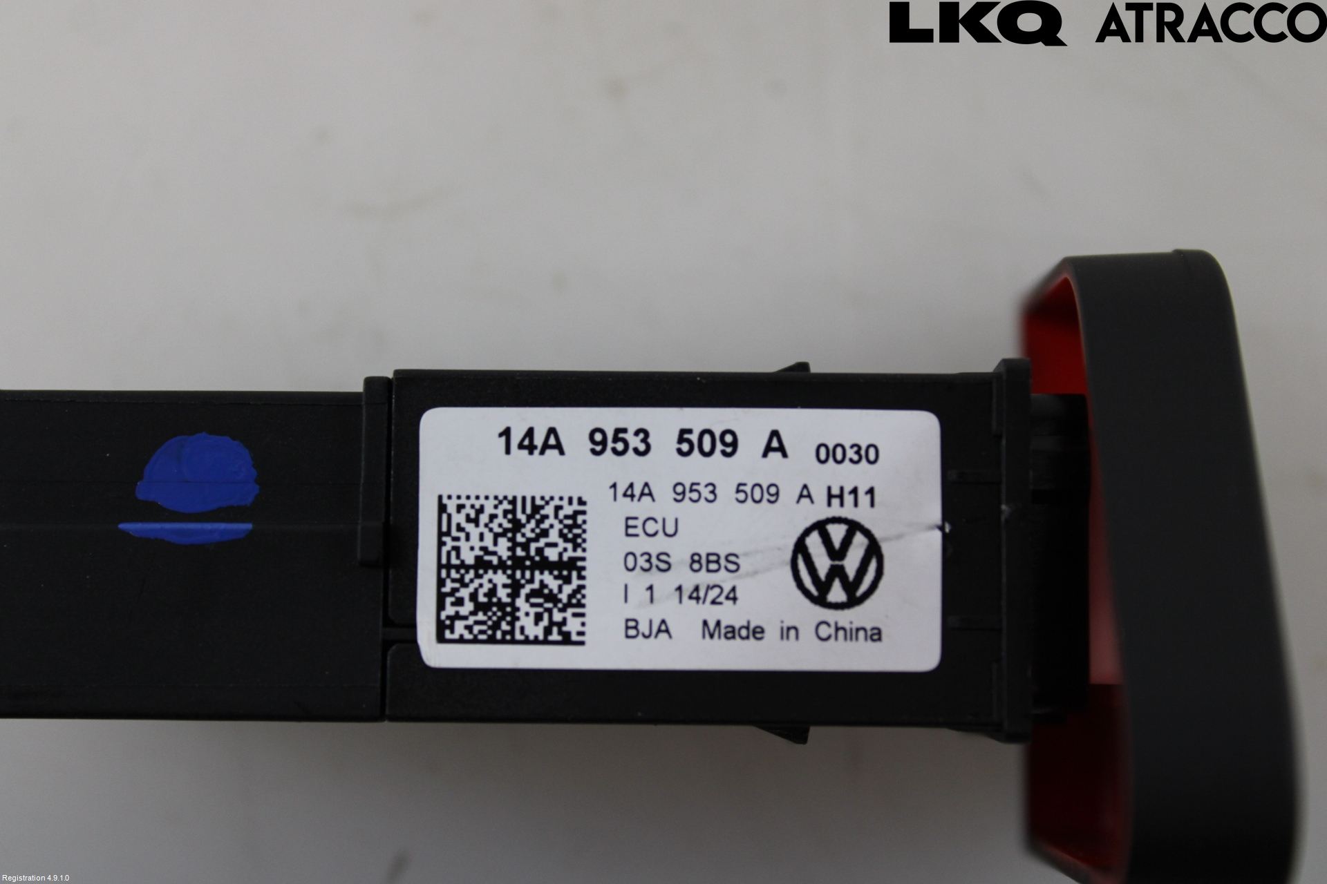 Volkswagen VW ID.7/TOURER 24- Strömställare Varnings