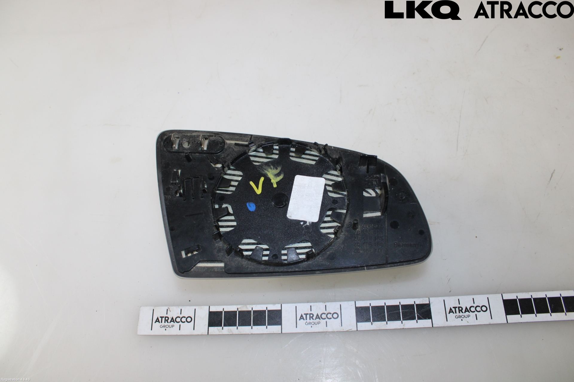 Audi A4/S4 05-07 Spegelglas Vä